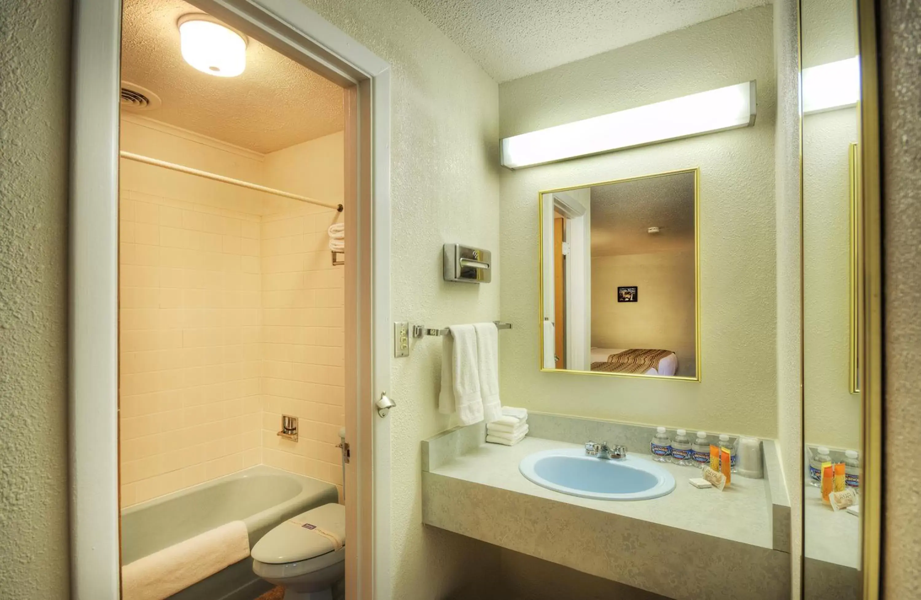 Toilet, Bathroom in Roadrunner Lodge Motel