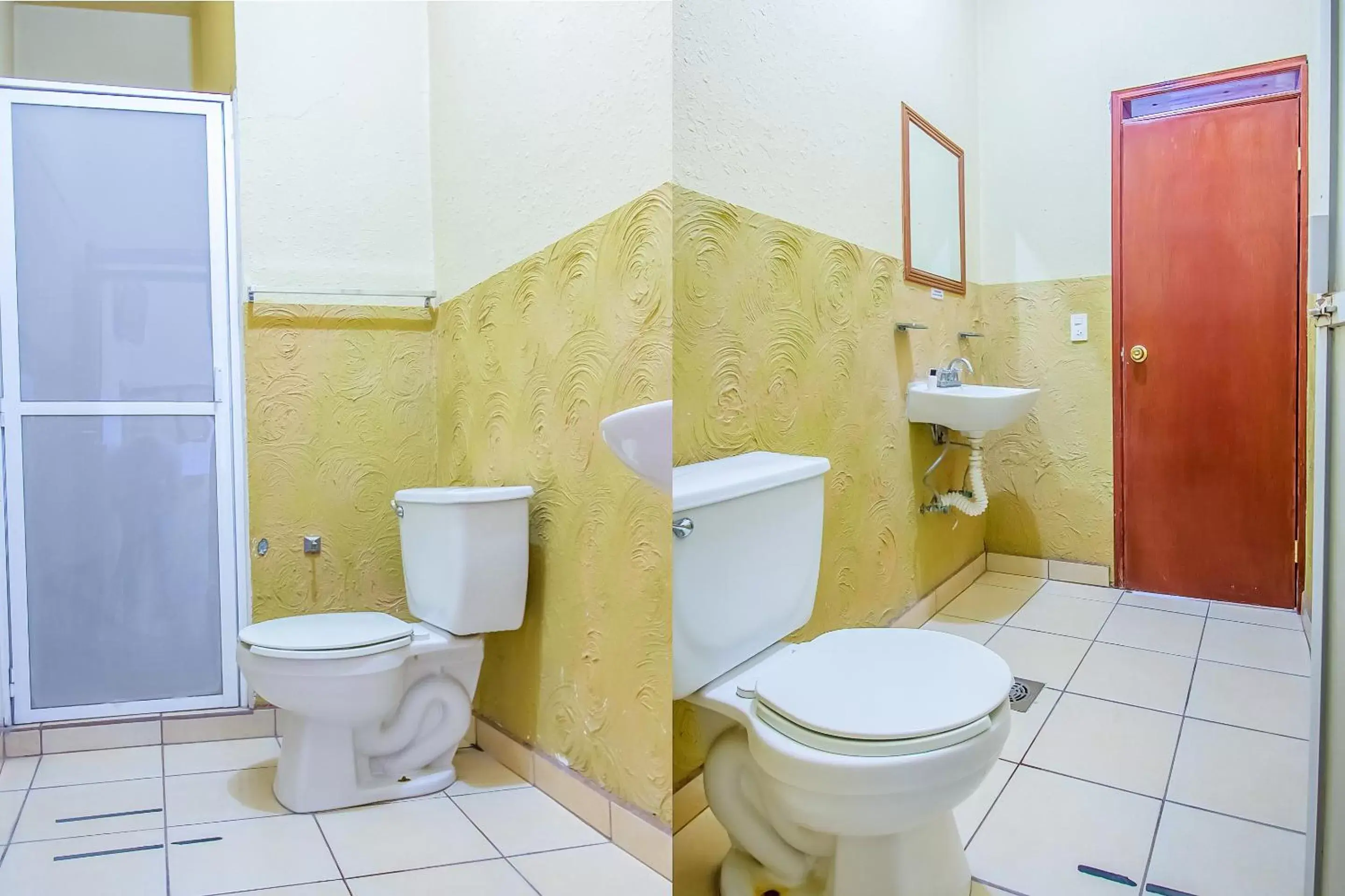 Bathroom in OYO Hotel Morelos, Villa Hidalgo
