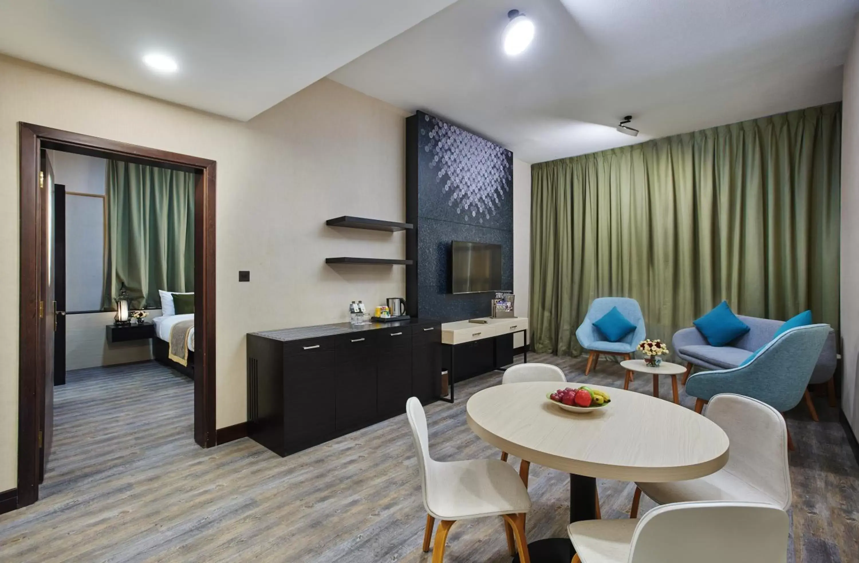 Living room in TIME Express Hotel Al Khan Living room in TIME Express Hotel Al Khan