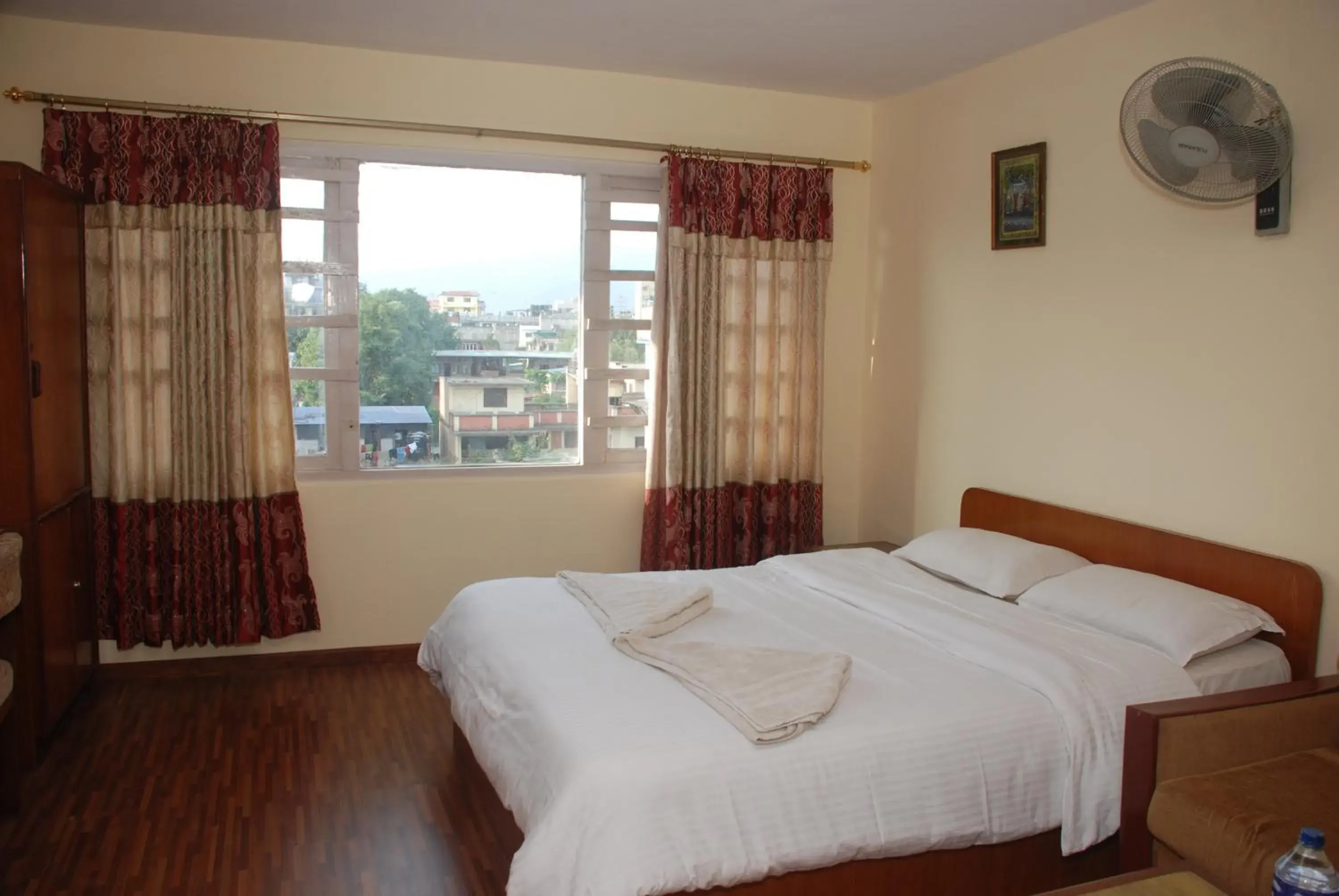 Bed in Kathmandu Madhuban Guest House