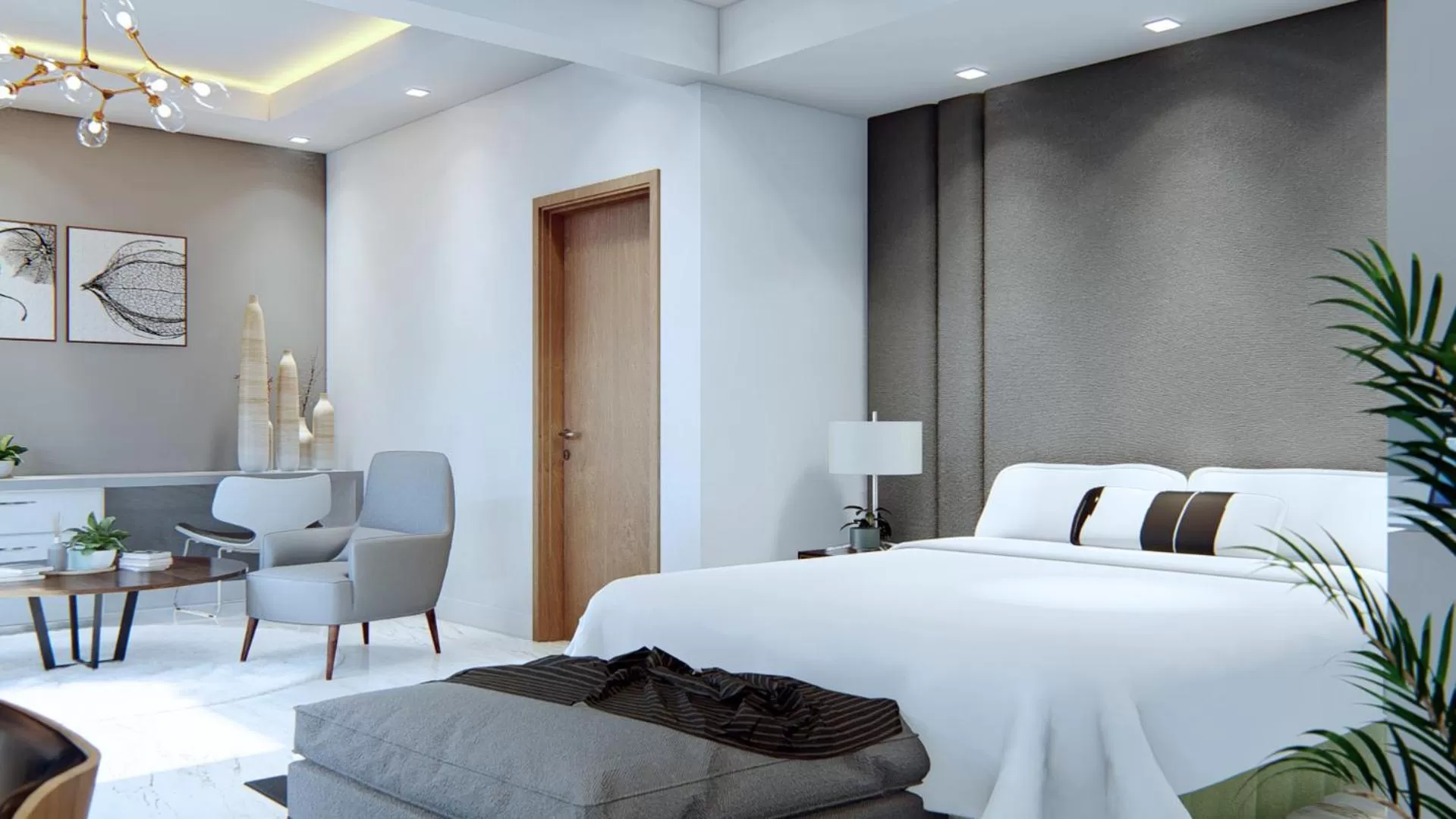 Photo of the whole room, Bed in Lantana Hotel