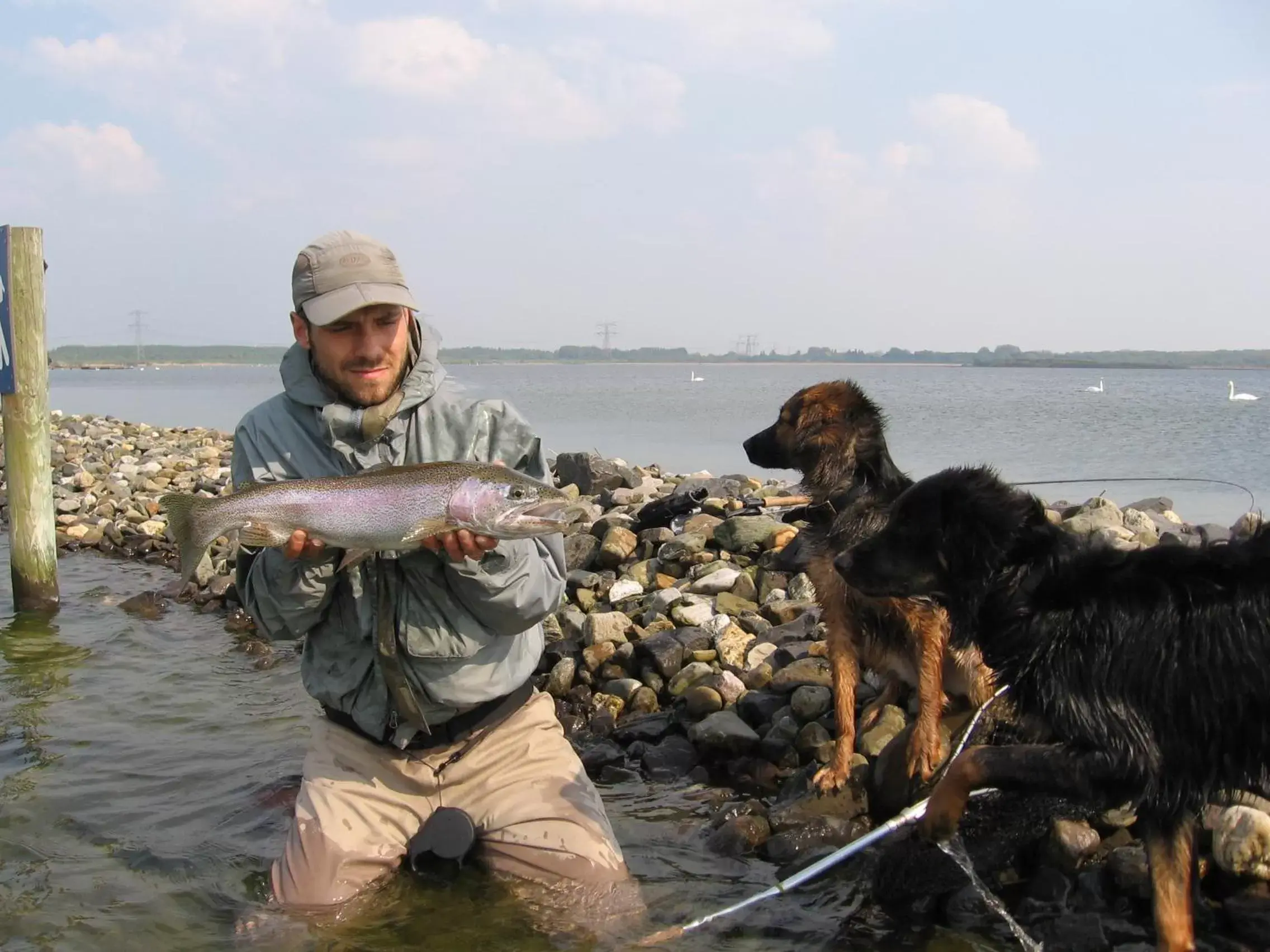 Fishing, Guests in Beach Hotel Oostvoorne