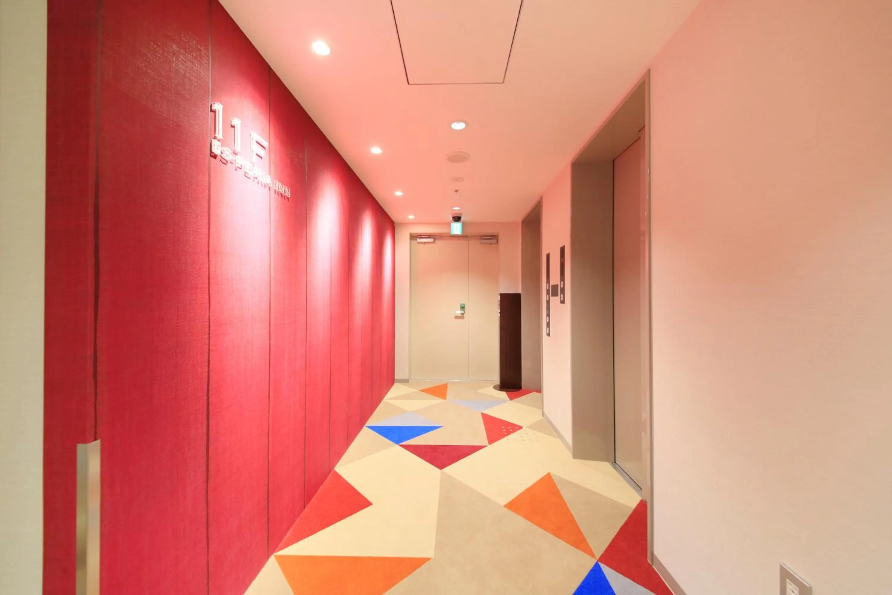 Decorative detail in S-peria Inn Osaka Hommachi