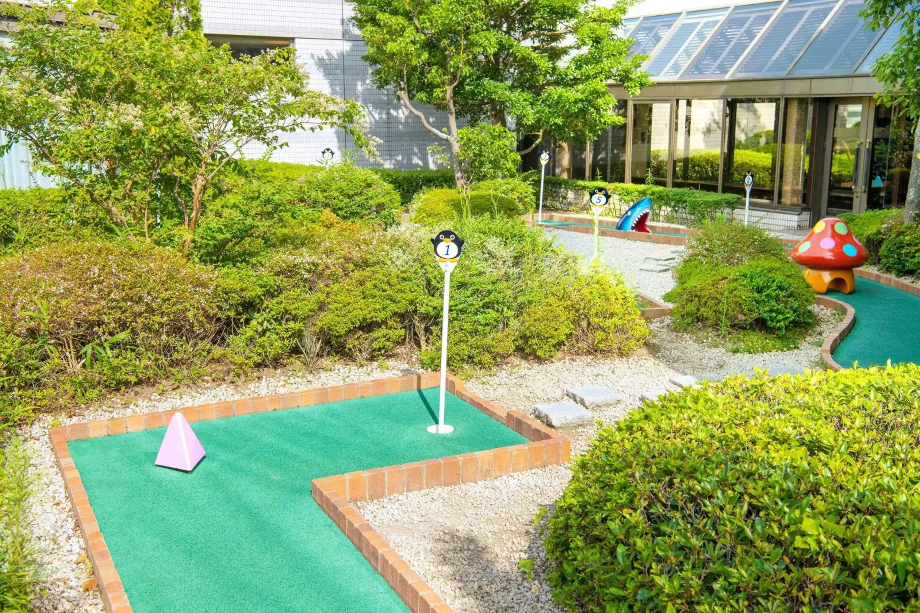 Golfcourse in Sheraton Grande Tokyo Bay Hotel