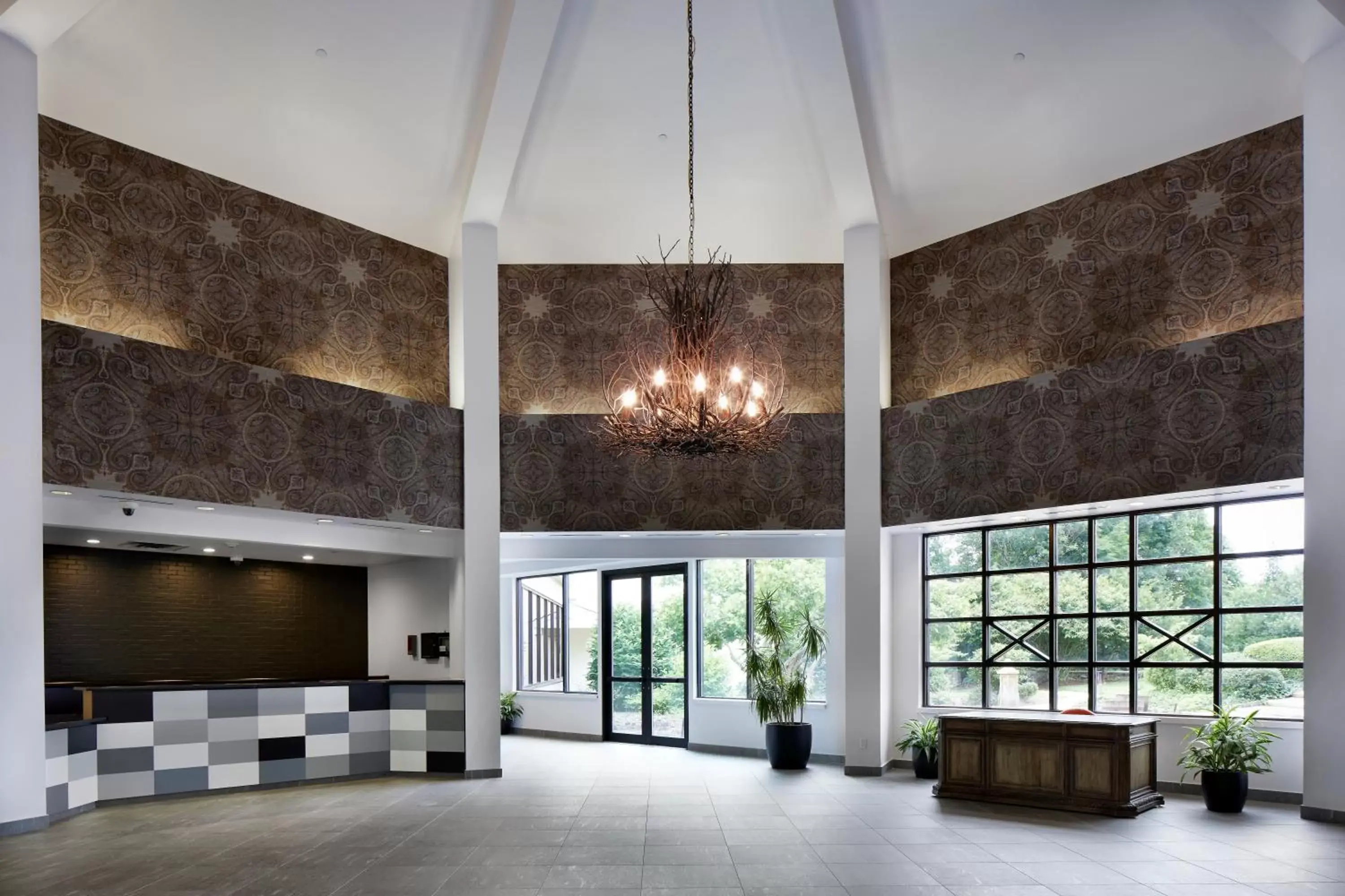 Lobby or reception, Lobby/Reception in Tarrytown House Estate on the Hudson