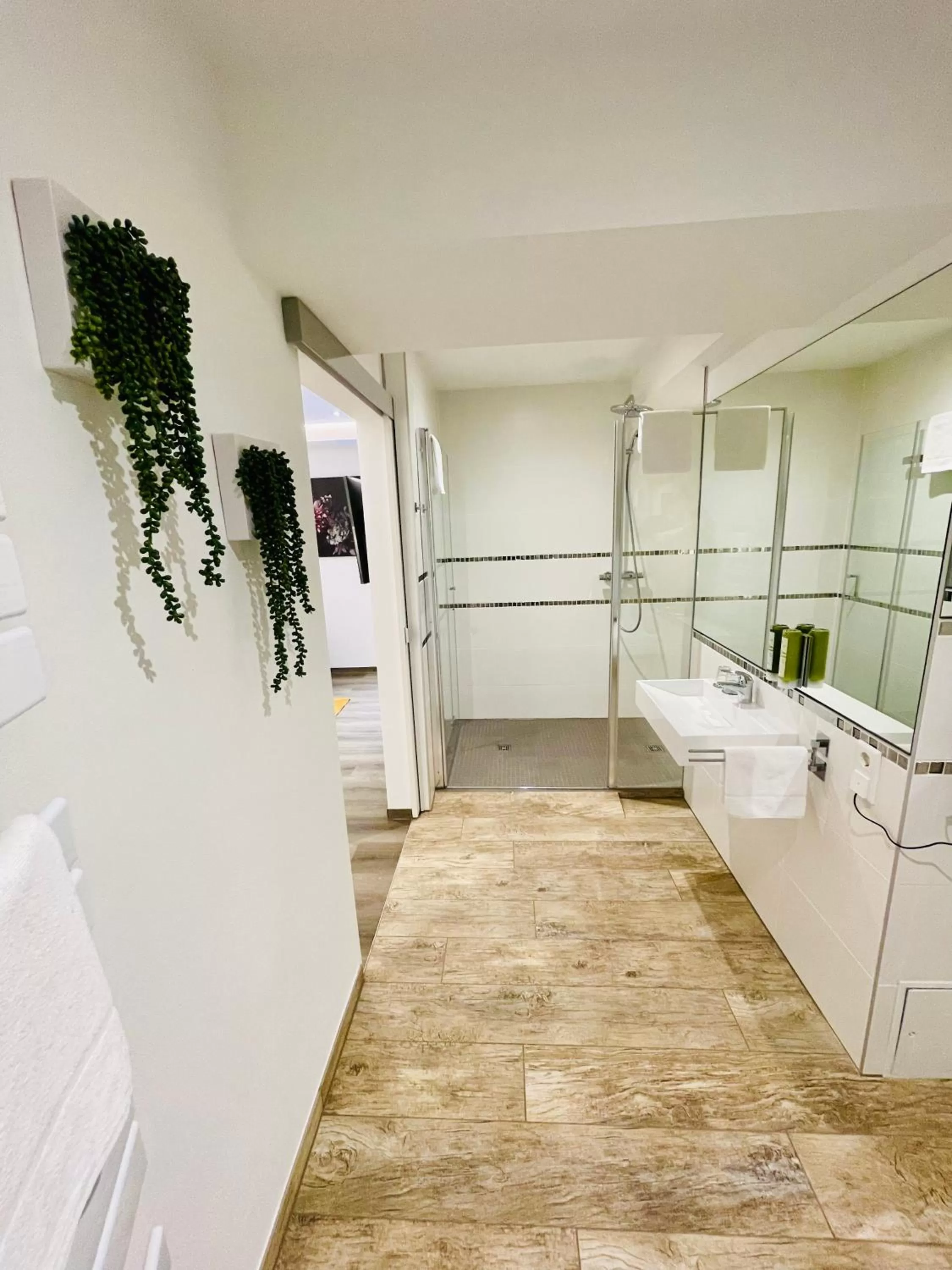 Shower in Hotel am Schloss