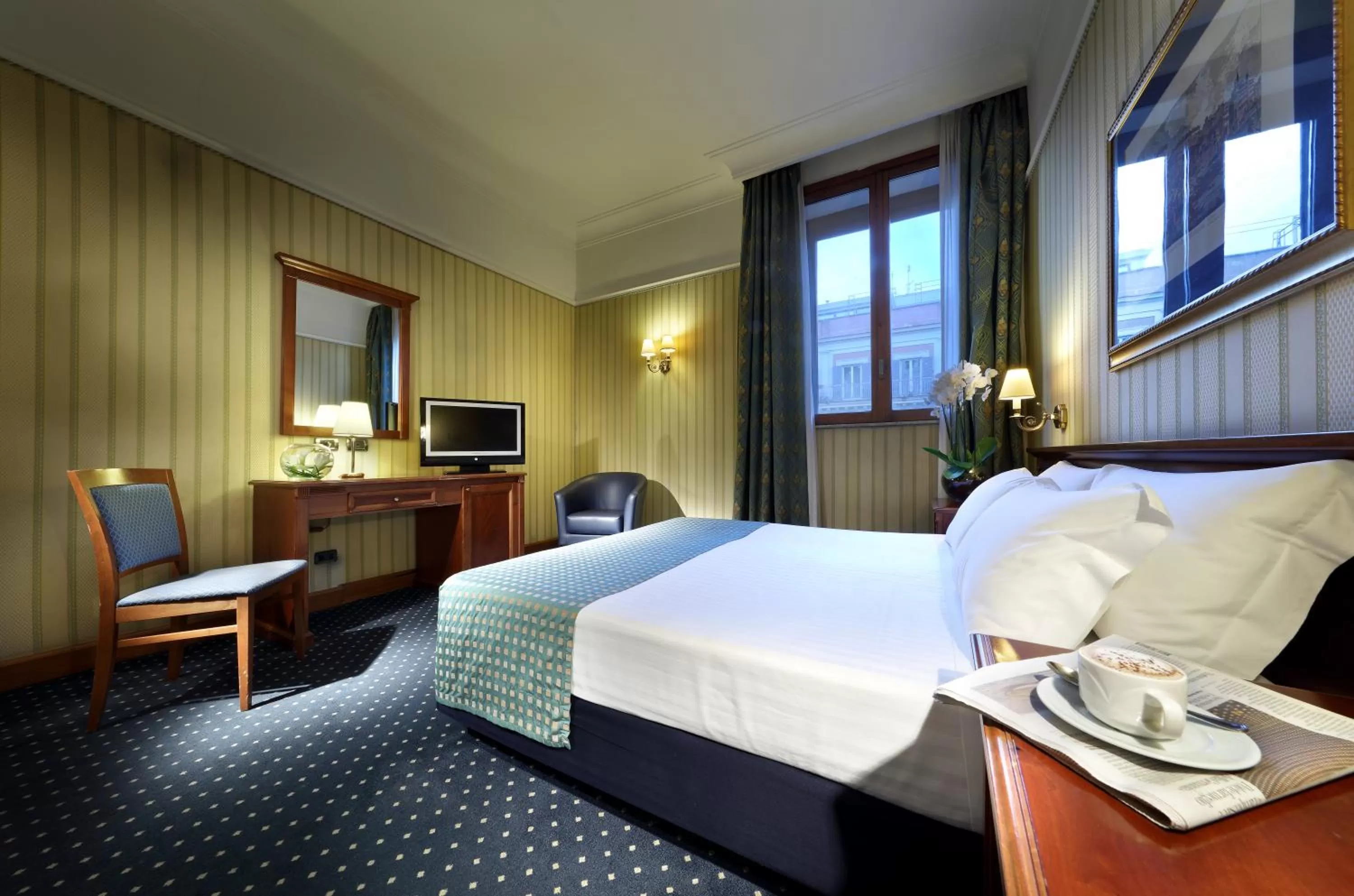 Bed in Exe International Palace