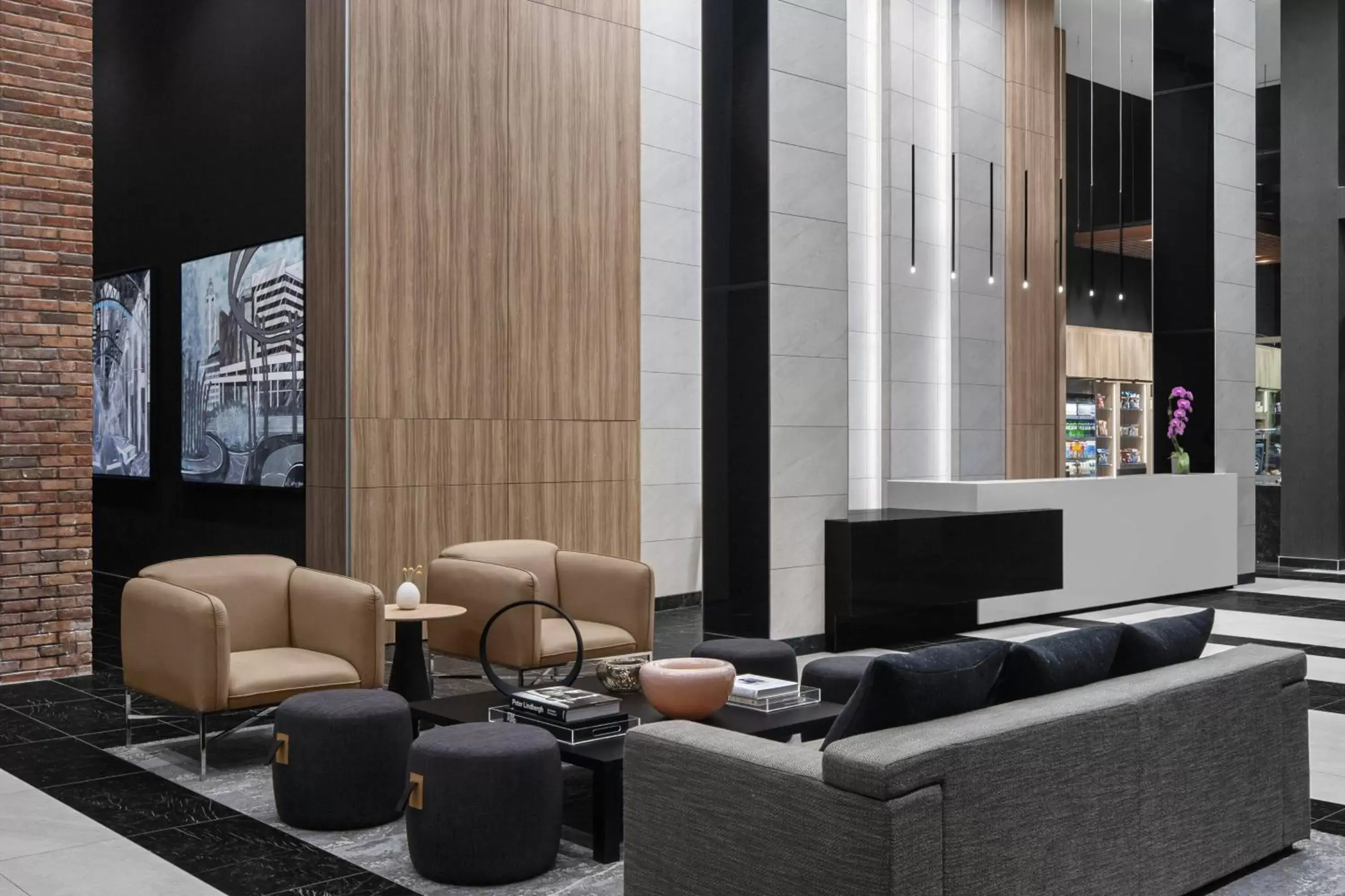 Lobby or reception, Seating Area in AC Hotel by Marriott Columbus Downtown