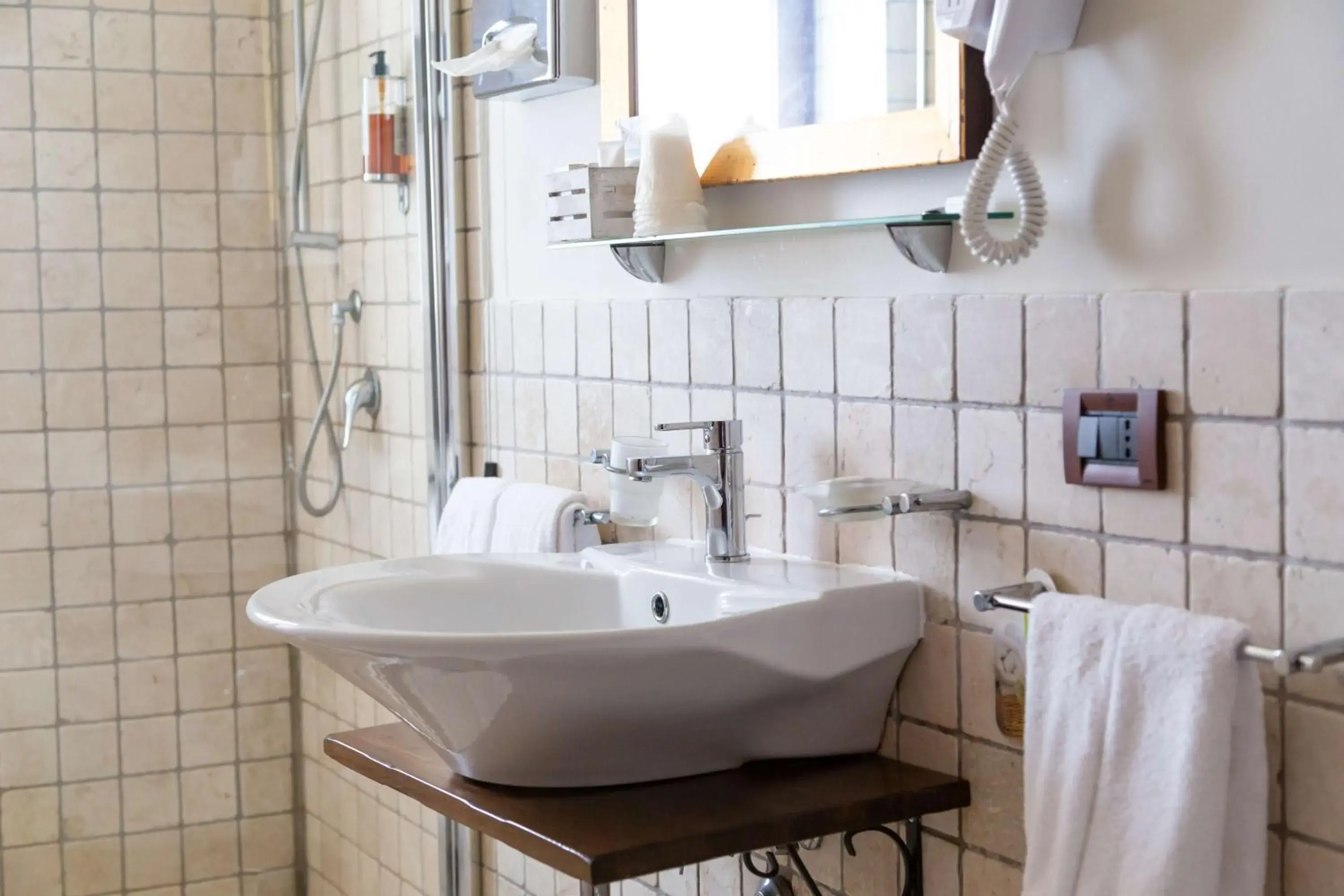 Bathroom in Best Western Hotel Santa Caterina