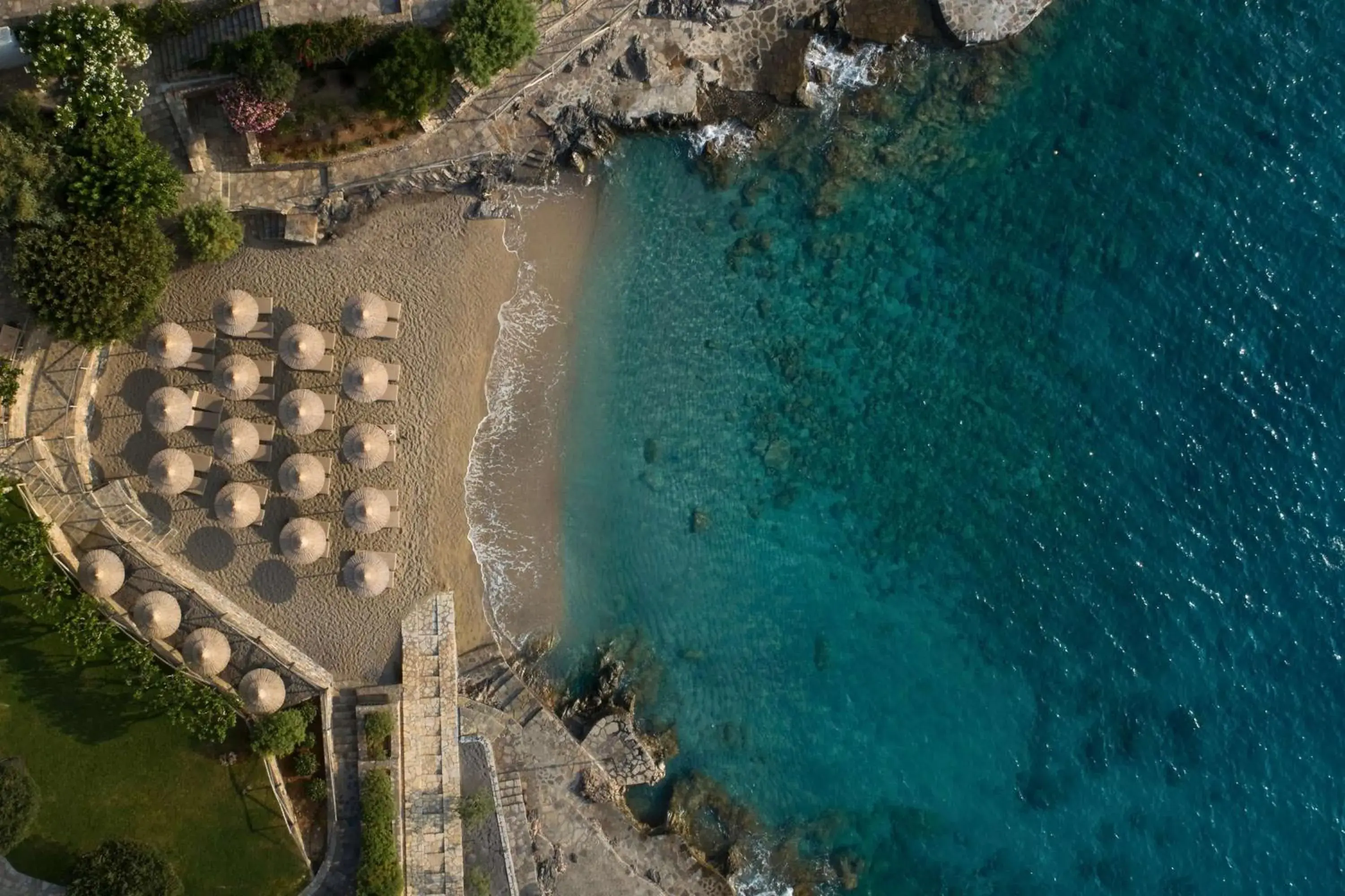 Beach, Bird's-eye View in Minos Palace Hotel & Suites - Adults Only