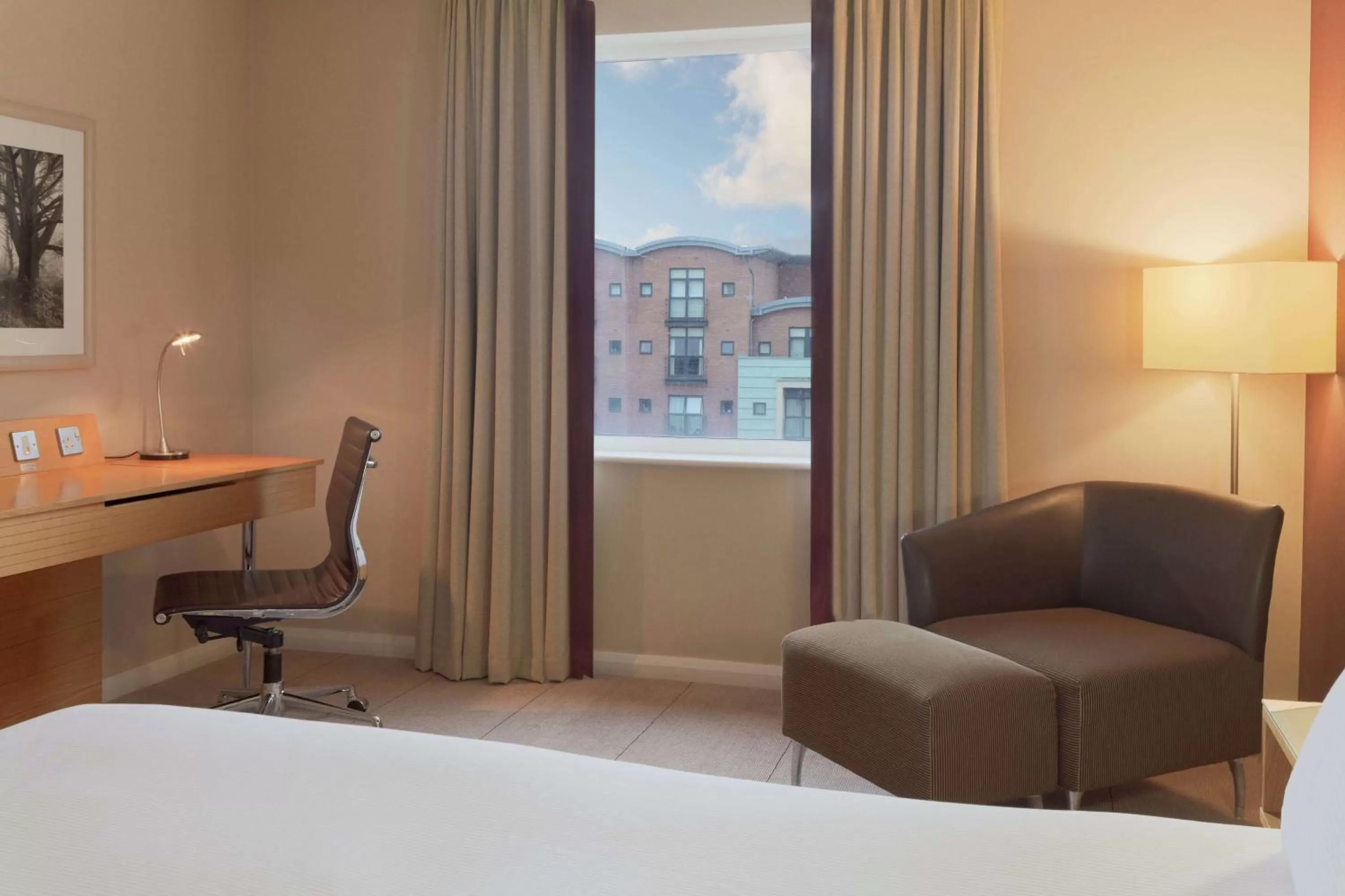 Bedroom, Bed in Hilton Newcastle Gateshead