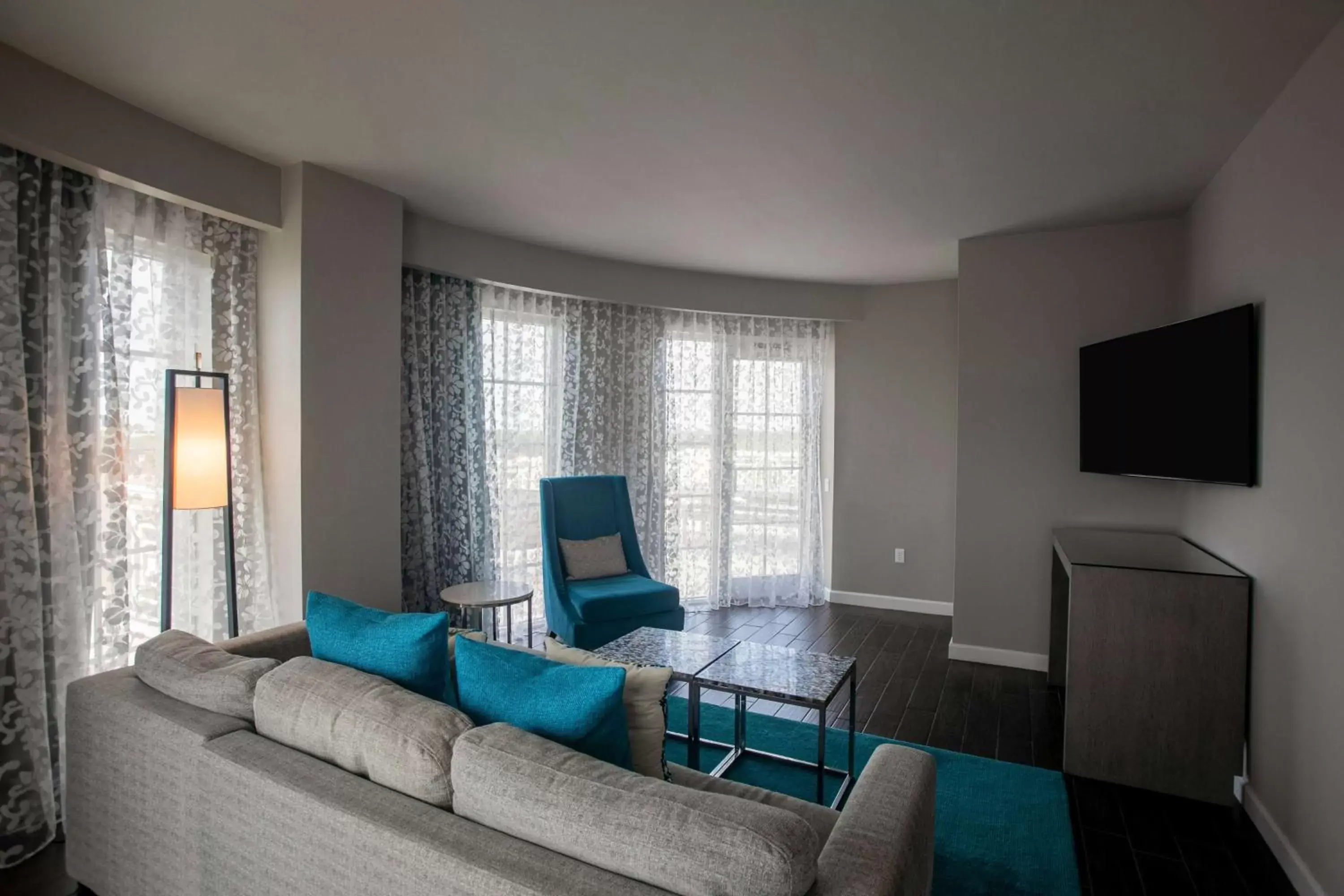 Photo of the whole room, Seating Area in Wyndham Grand Jupiter at Harbourside Place