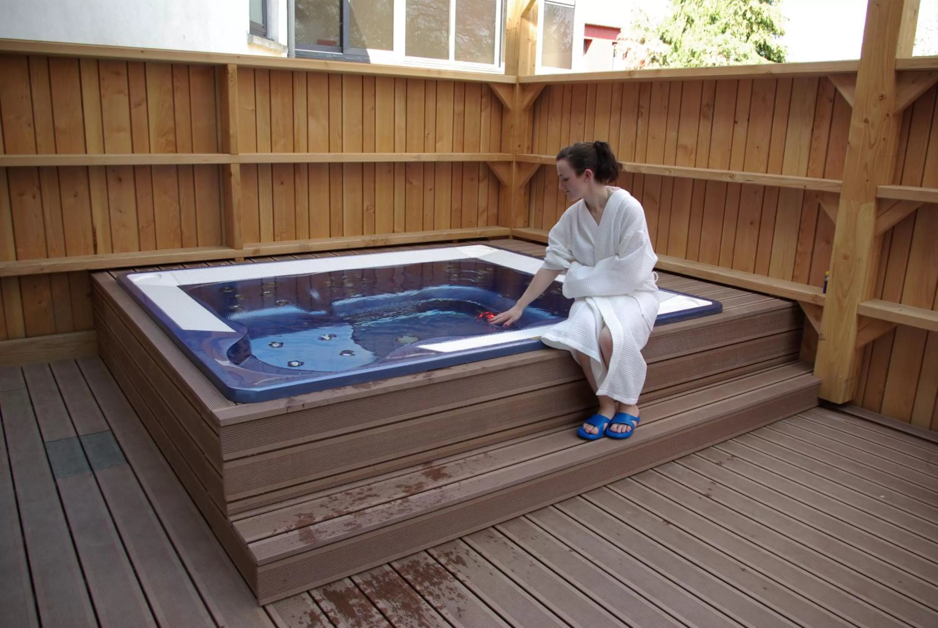 People in Logis Hotel, restaurant et spa Le Relais De Broceliande