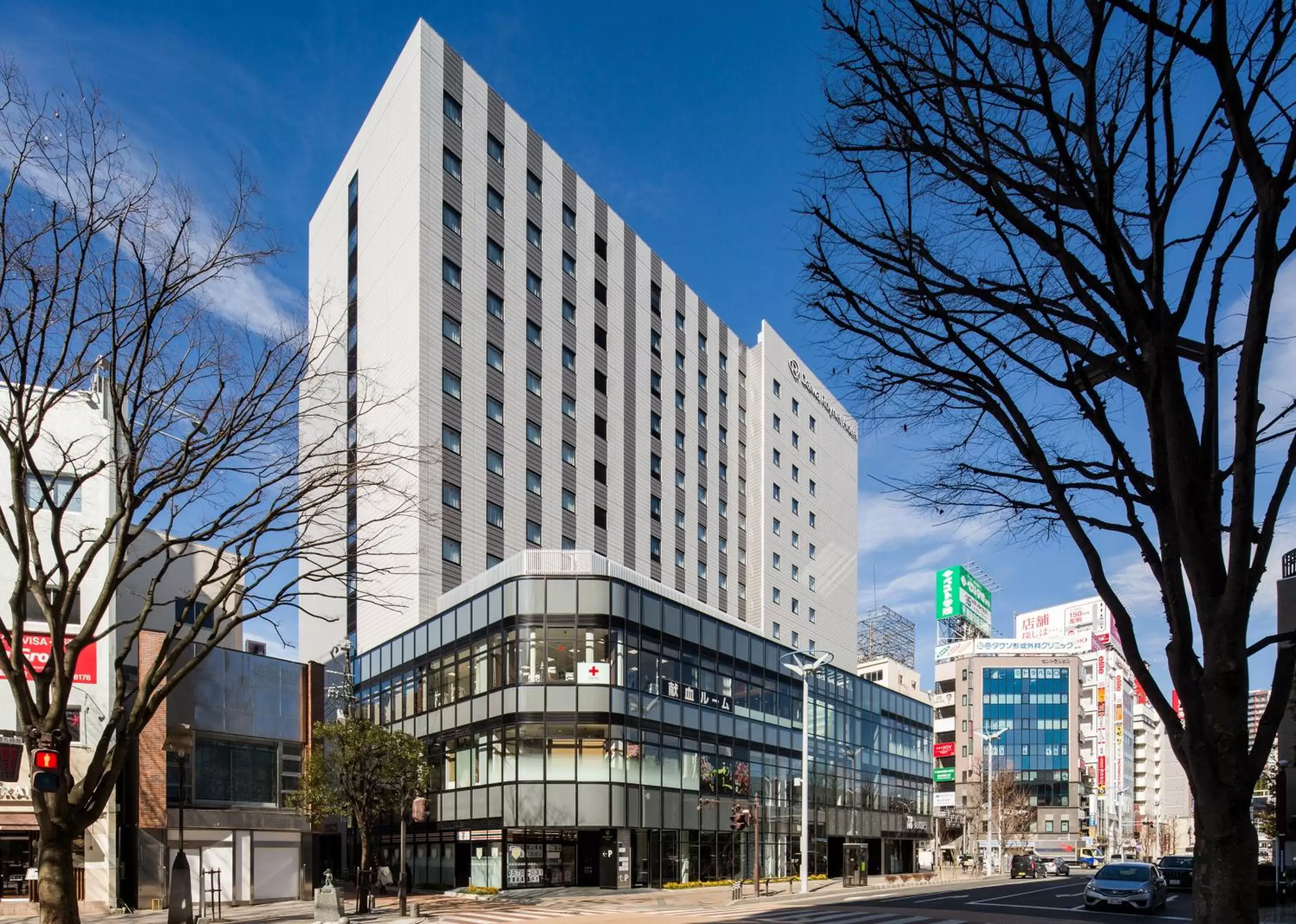 Facade/entrance in Daiwa Roynet Hotel Koriyama Ekimae