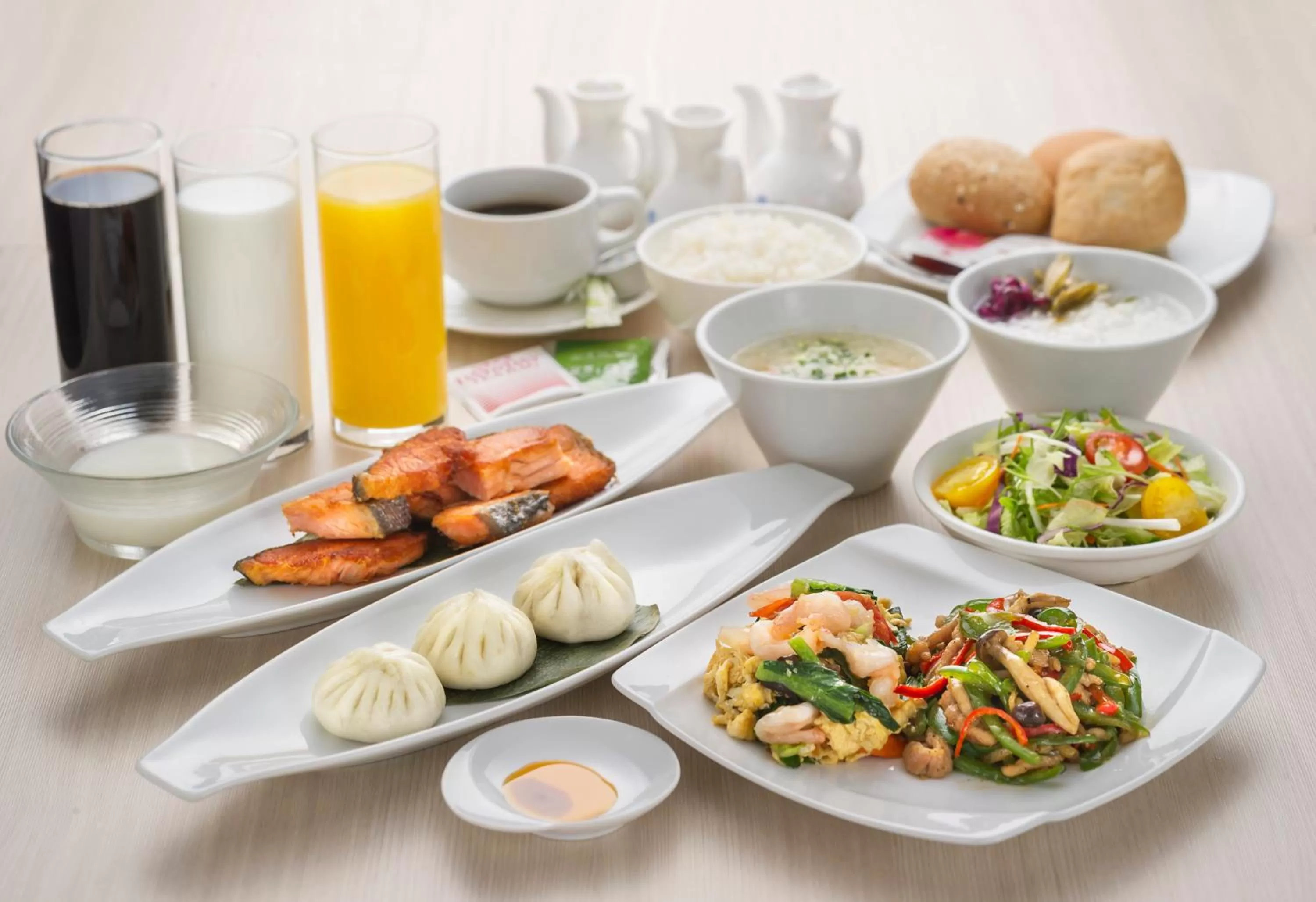 Breakfast in Sotetsu Fresa Inn Tokyo Tamachi