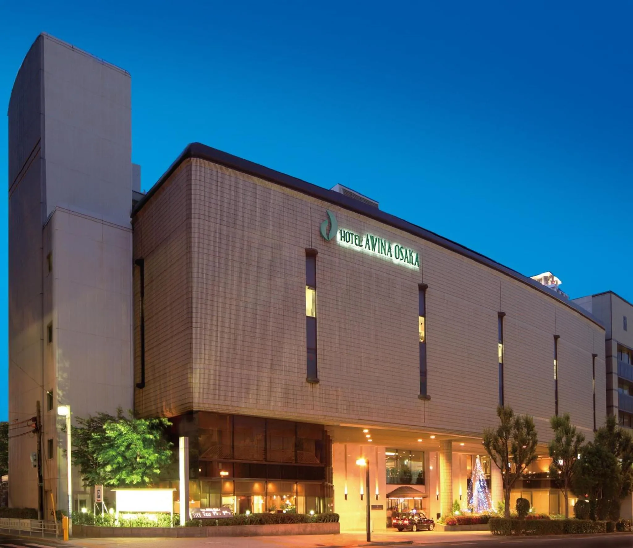 Facade/entrance in Hotel Awina Osaka