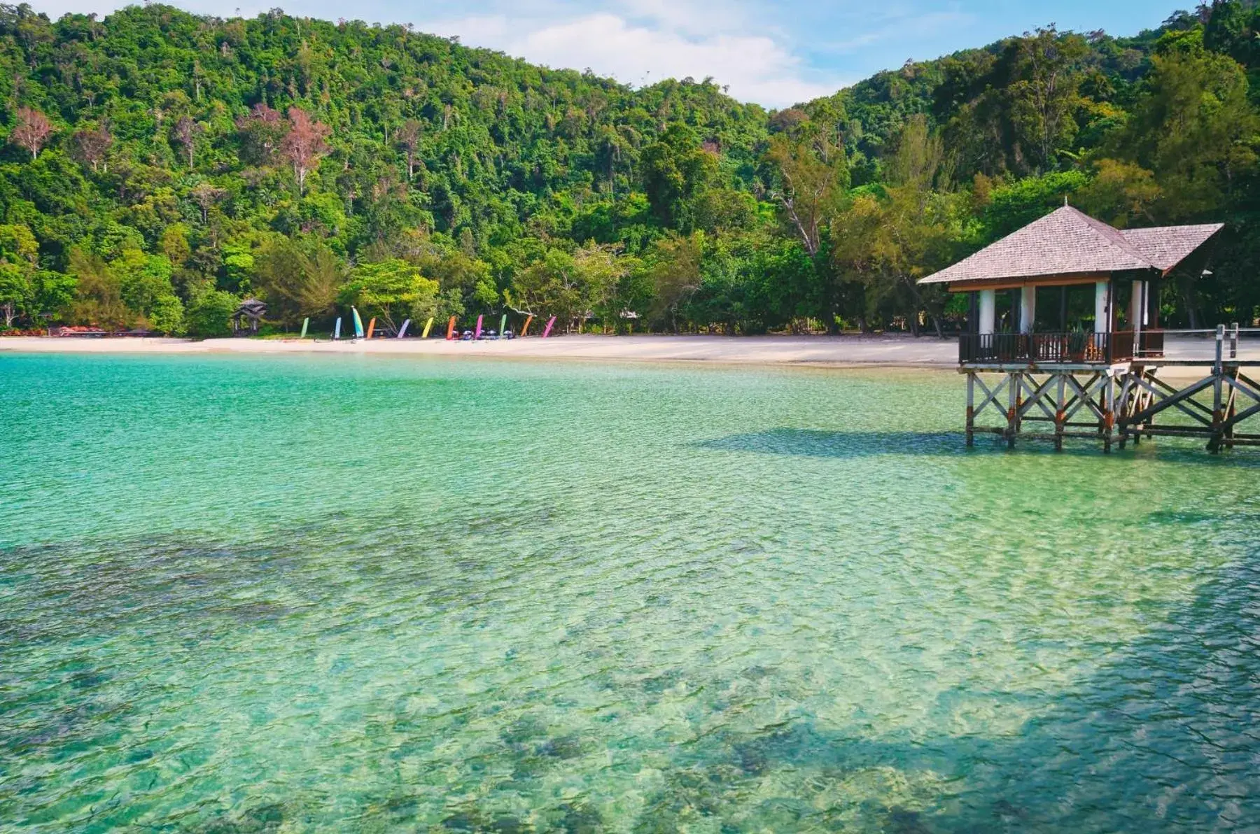 Natural landscape, Beach in Bunga Raya Island Resort & Spa