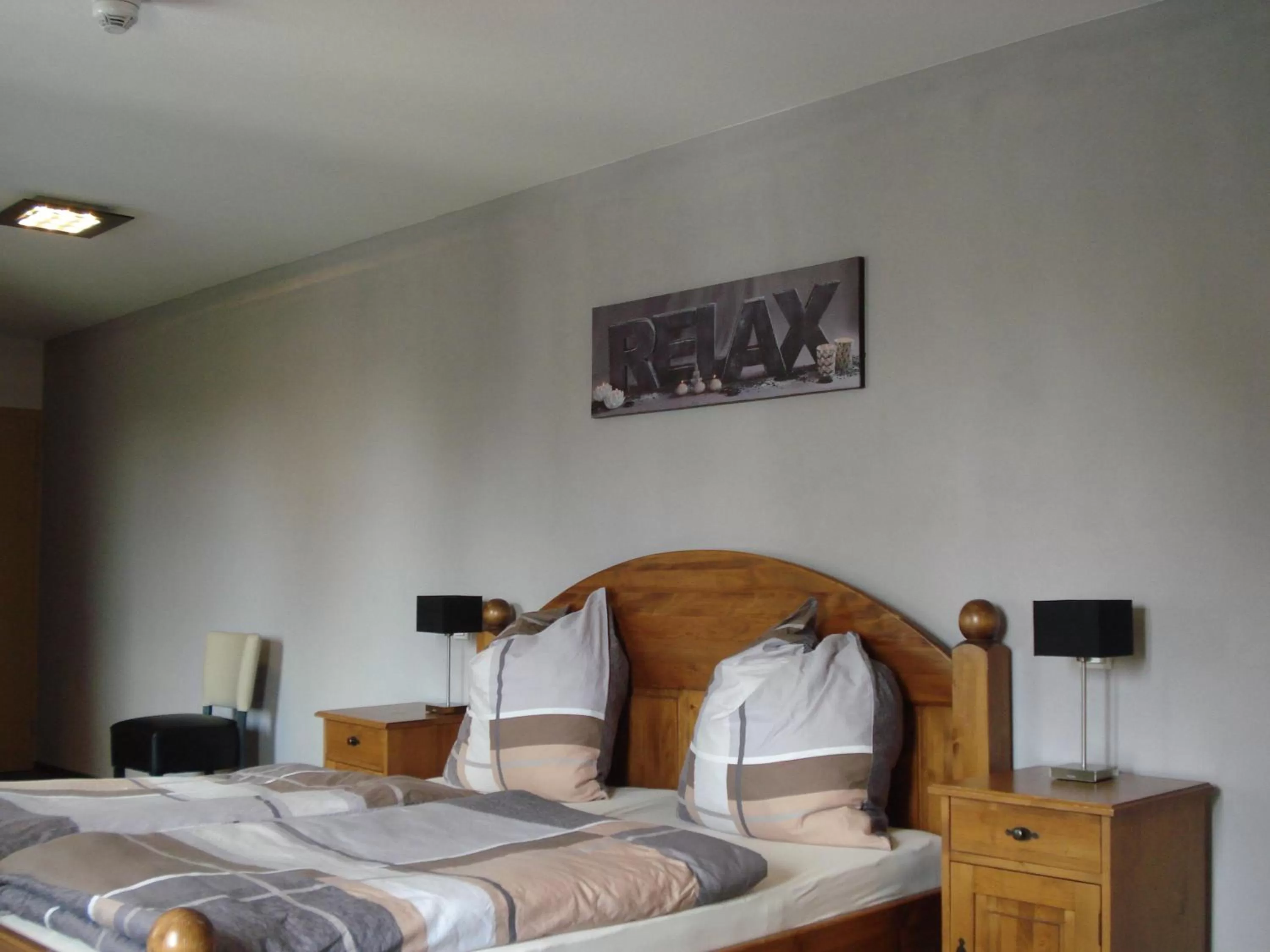 Bed in Hotel Restaurant Fritz