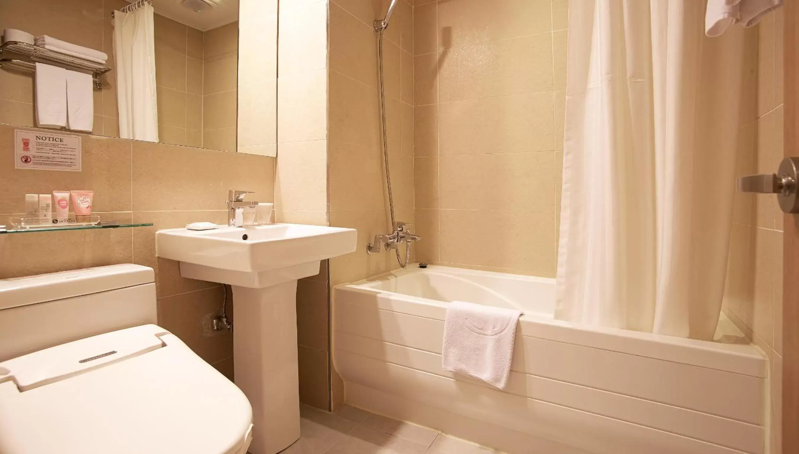 Toilet, Bathroom in Hotel Skypark Central Myeongdong
