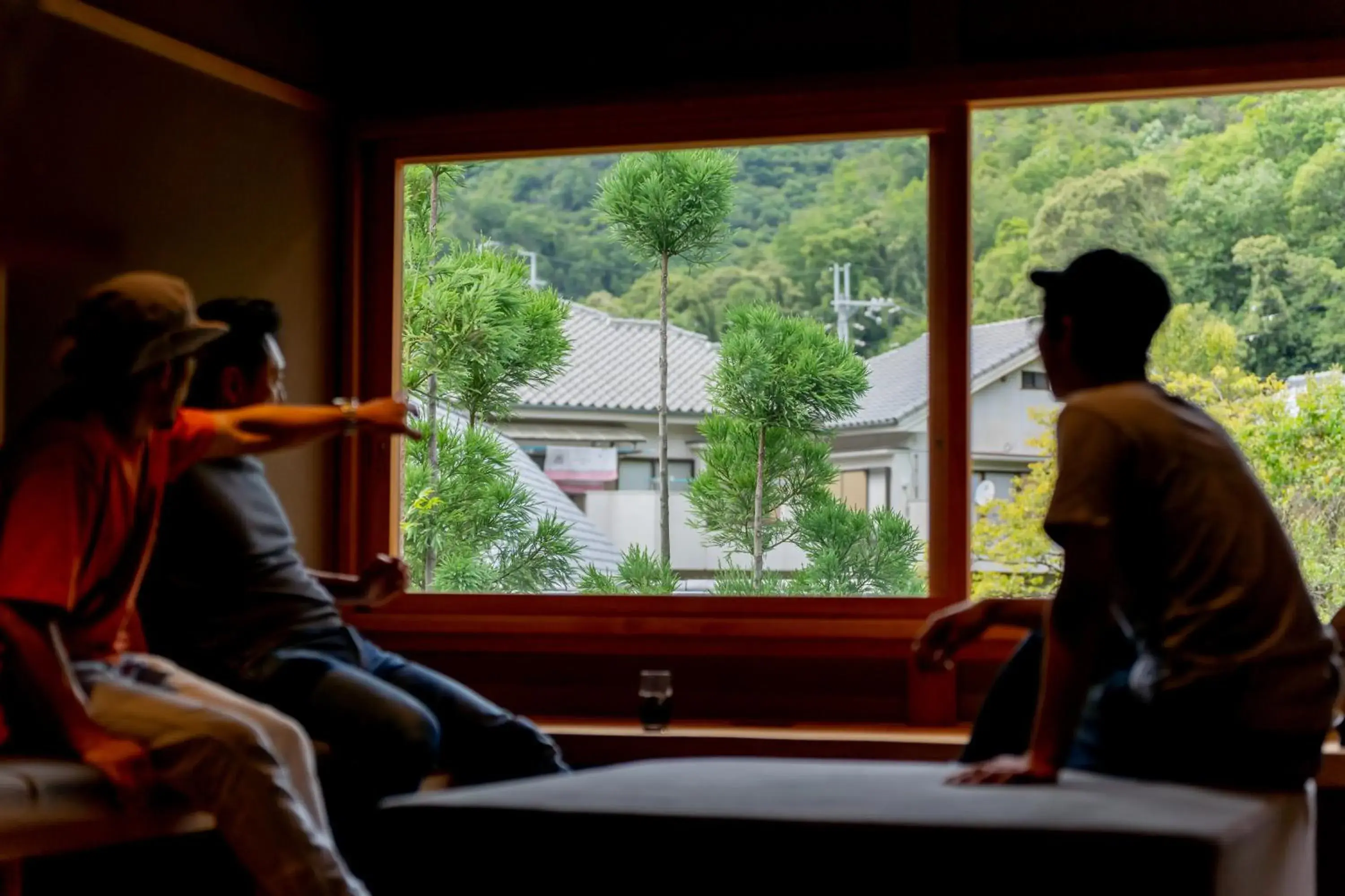 Living room, Guests in RYOKAN YAMAZAKI 