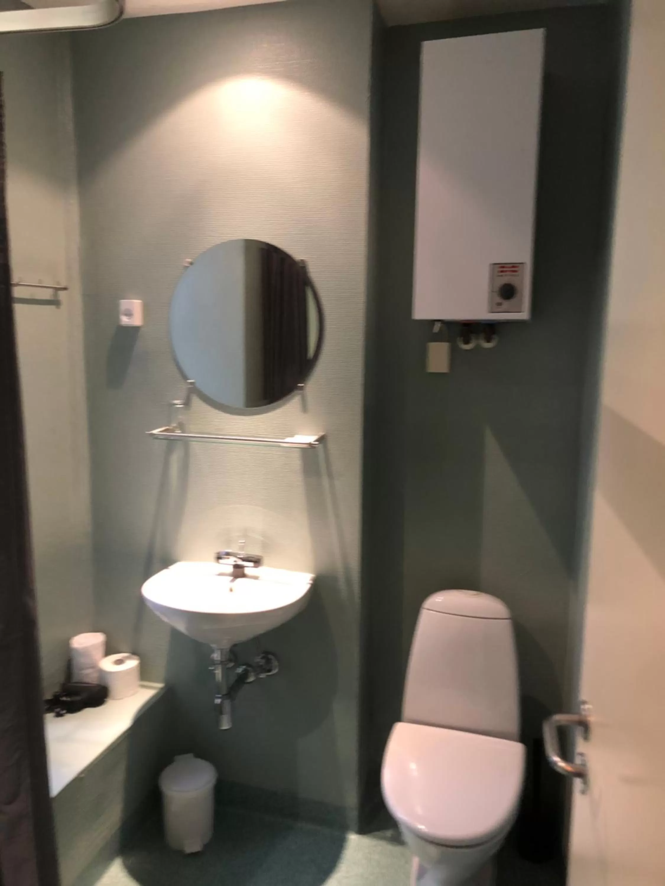 Bathroom in Faaborg Byferie Hotel & Vandrerhjem