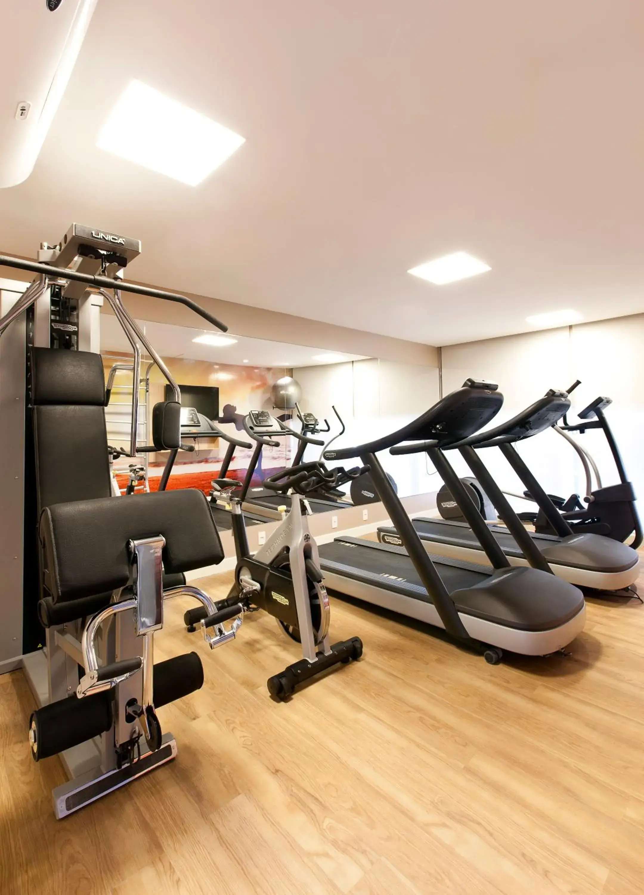 Fitness centre/facilities in San Diego Suites Veredas Sete Lagoas Fitness centre/facilities in San Diego Suites Veredas Sete Lagoas