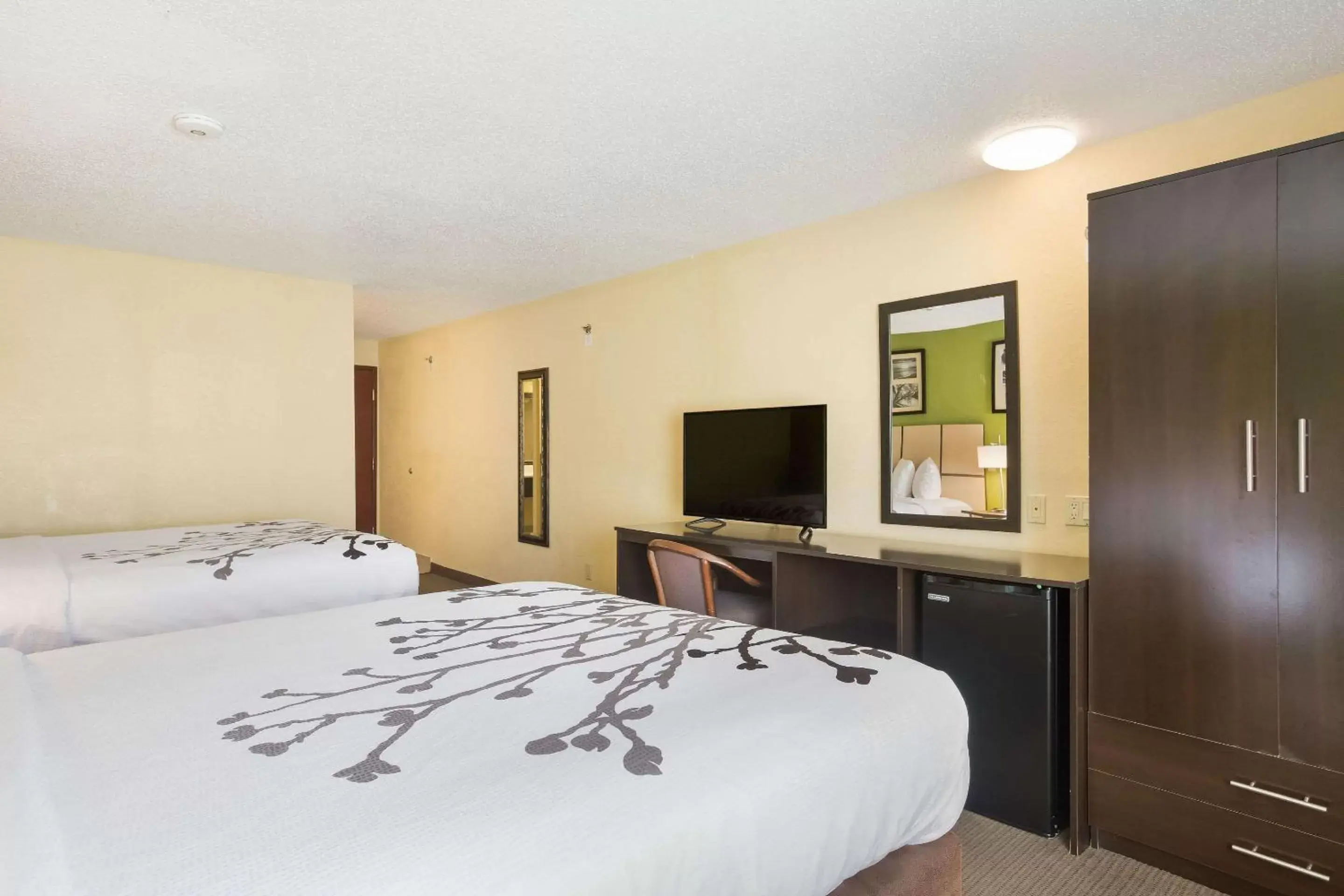 Photo of the whole room, Bed in Sleep Inn & Suites