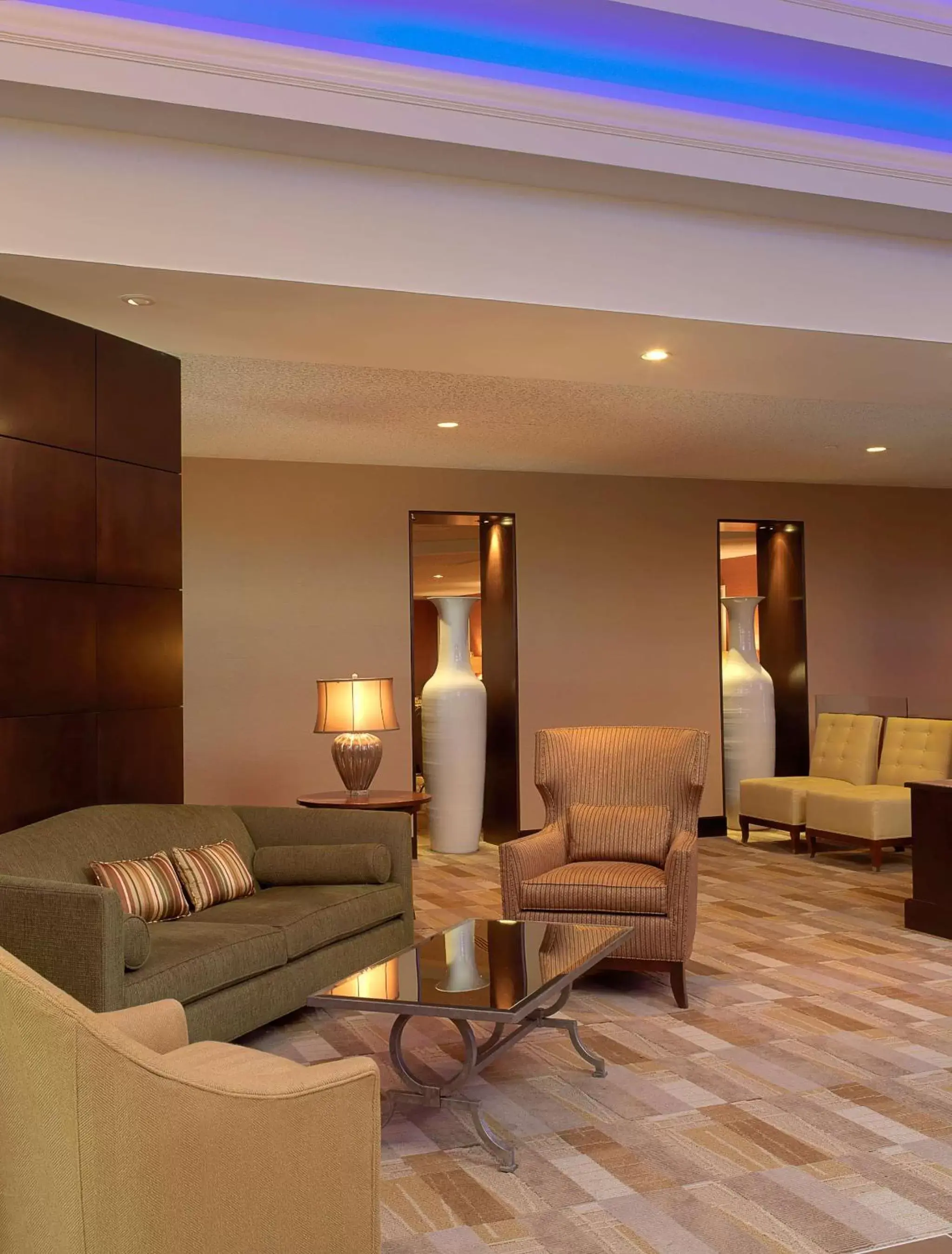 Lobby or reception, Seating Area in Hilton St. Louis Airport