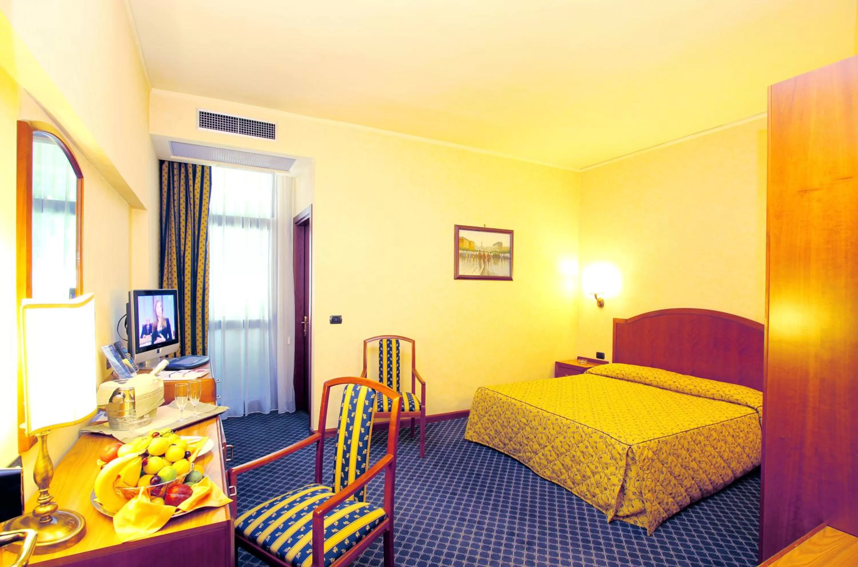 Bedroom, Bed in Hotel Garden Terni