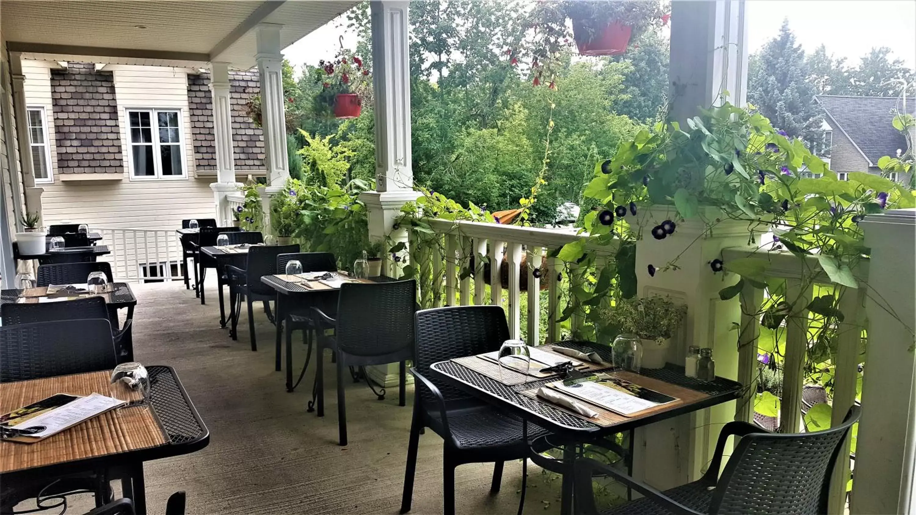 Patio, Restaurant/Places to Eat in L'Oasis de l'Île
