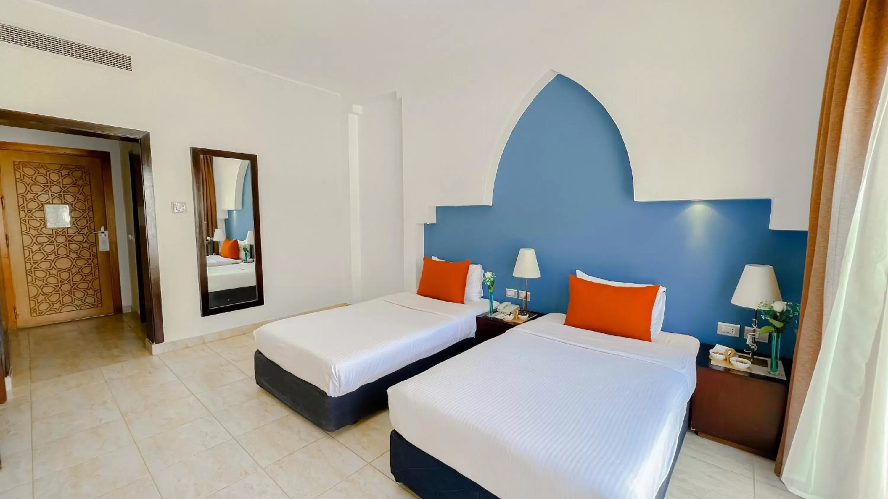 Bed in Sharm Club Beach Resort