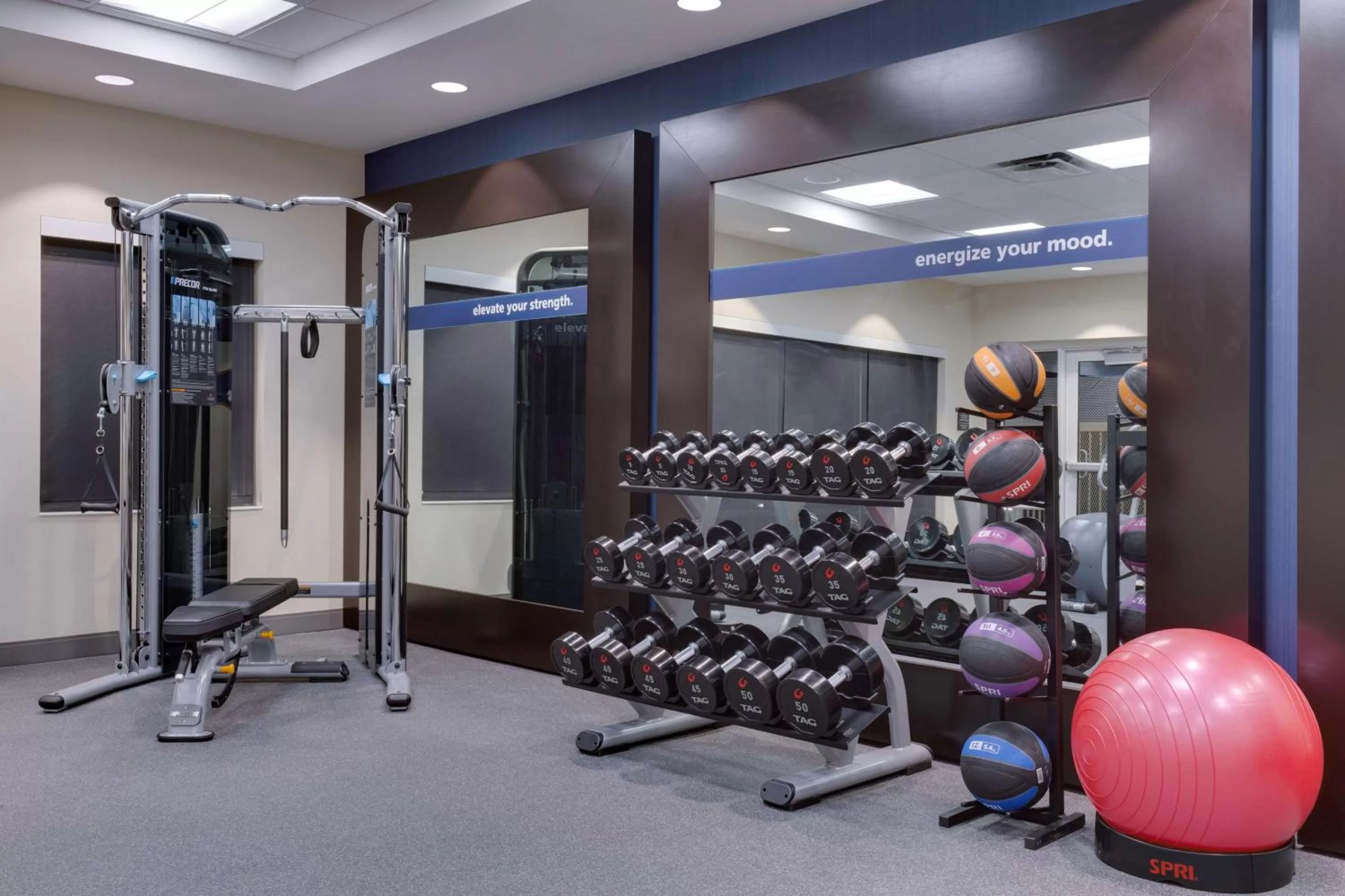 Fitness centre/facilities in Hampton Inn Fort Lauderdale Pompano Beach