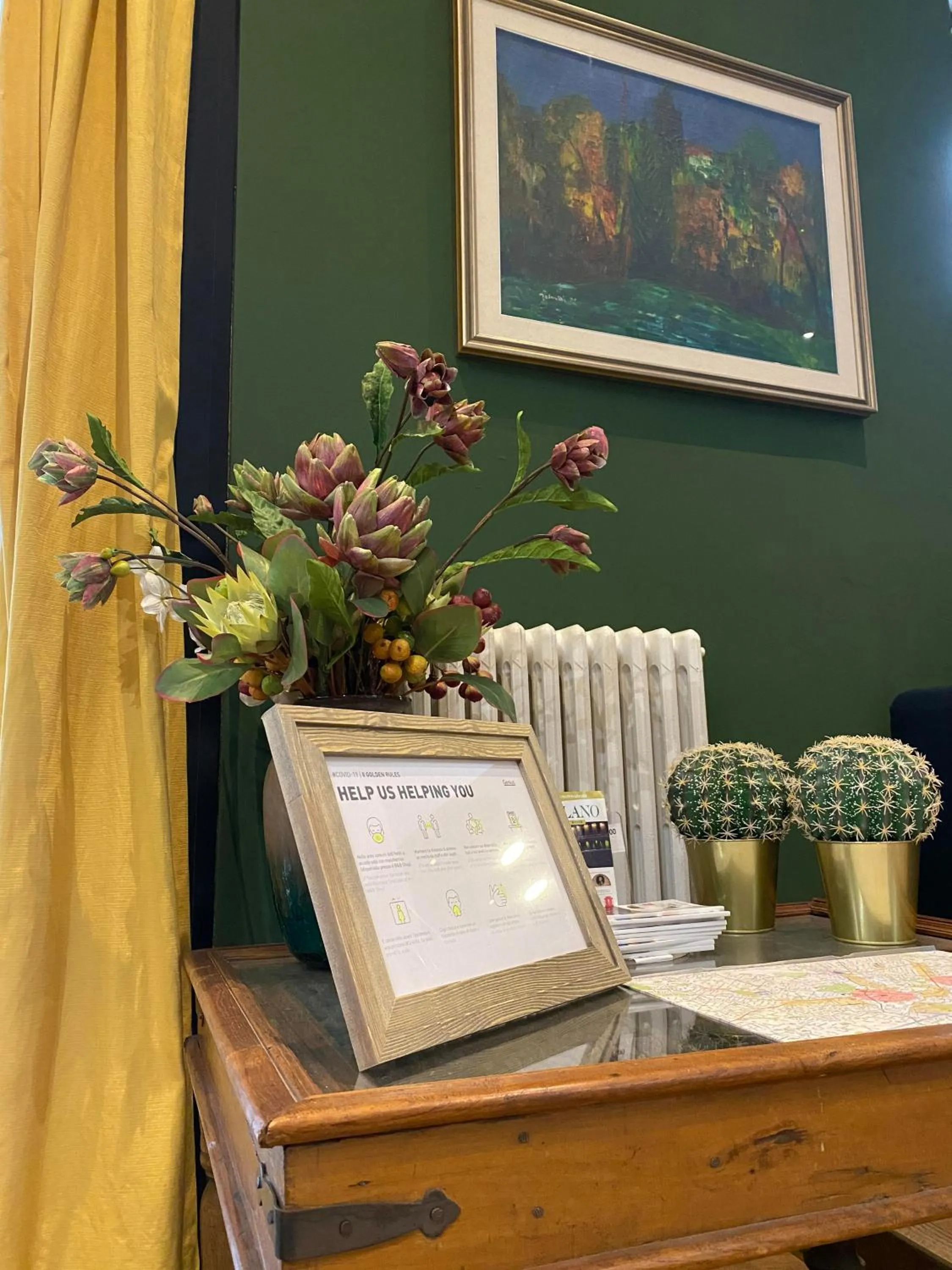 Decorative detail in Genius Hotel Downtown