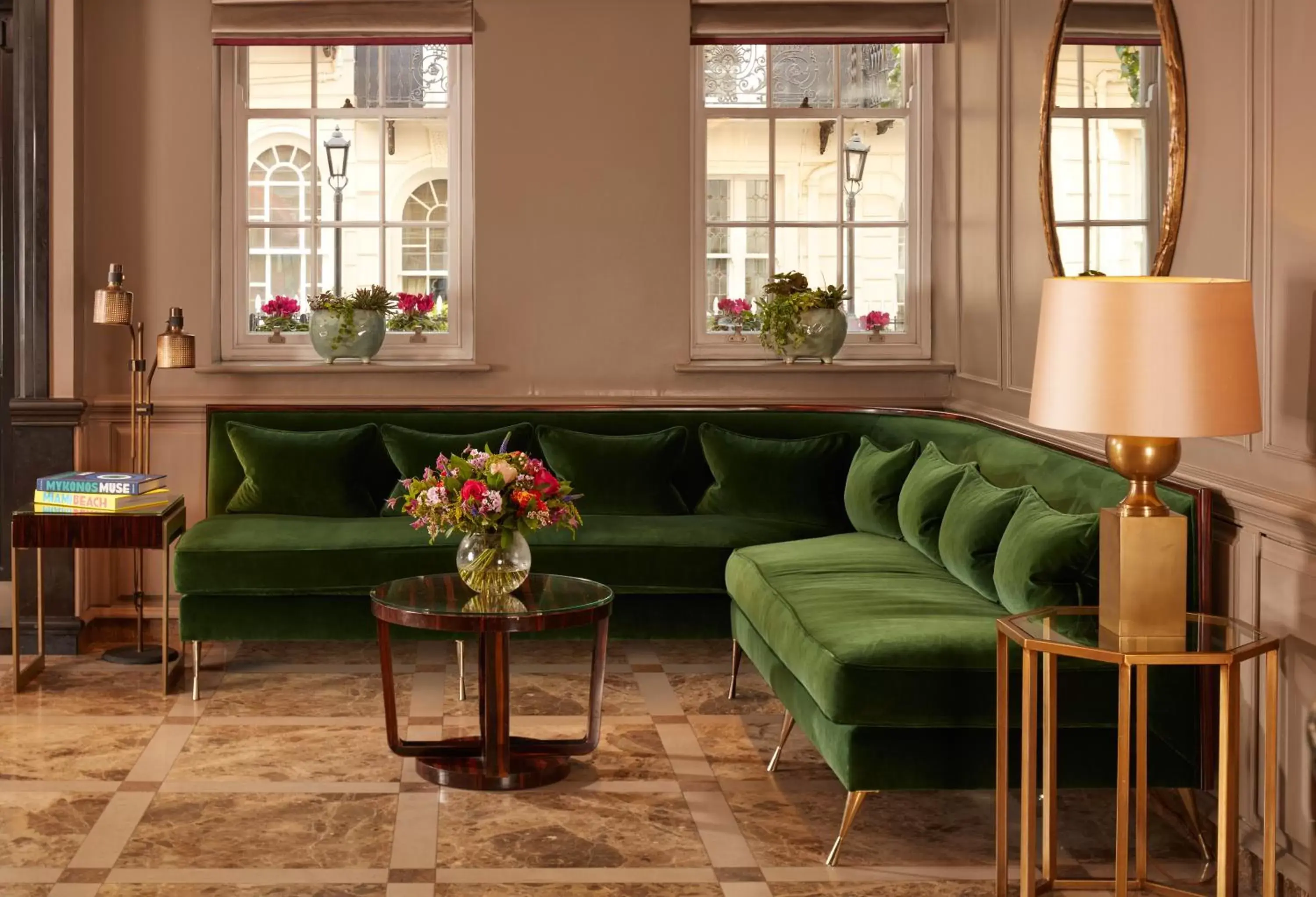Property building, Seating Area in Flemings Mayfair - Small Luxury Hotel of the World