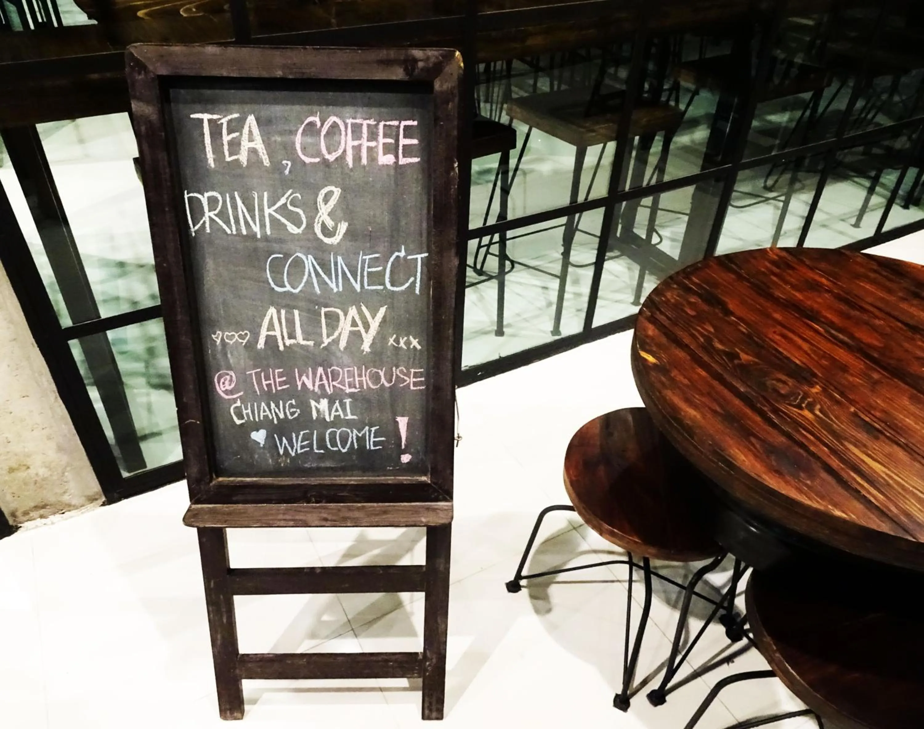 Lobby or reception in What's Up Chiang Mai