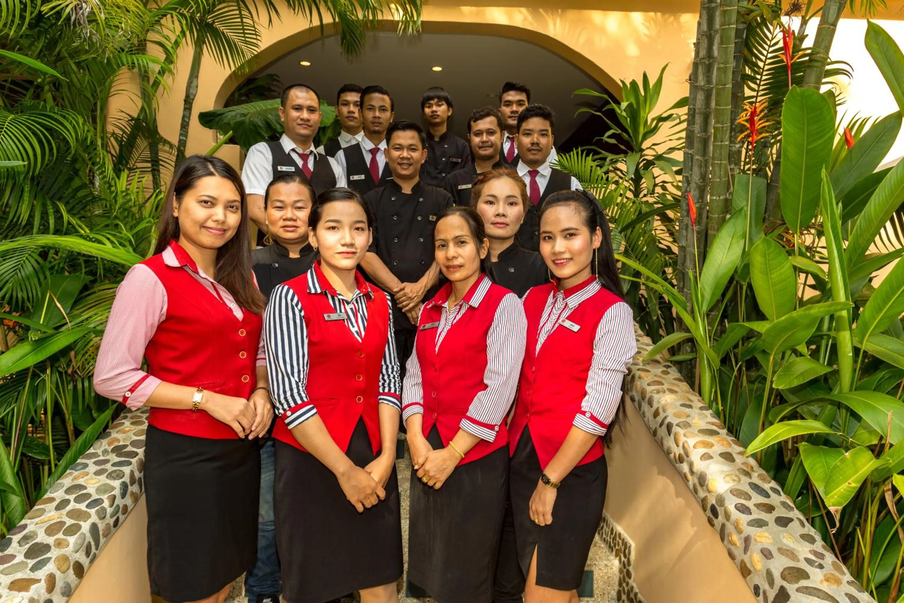 Staff in Pacific Club Resort