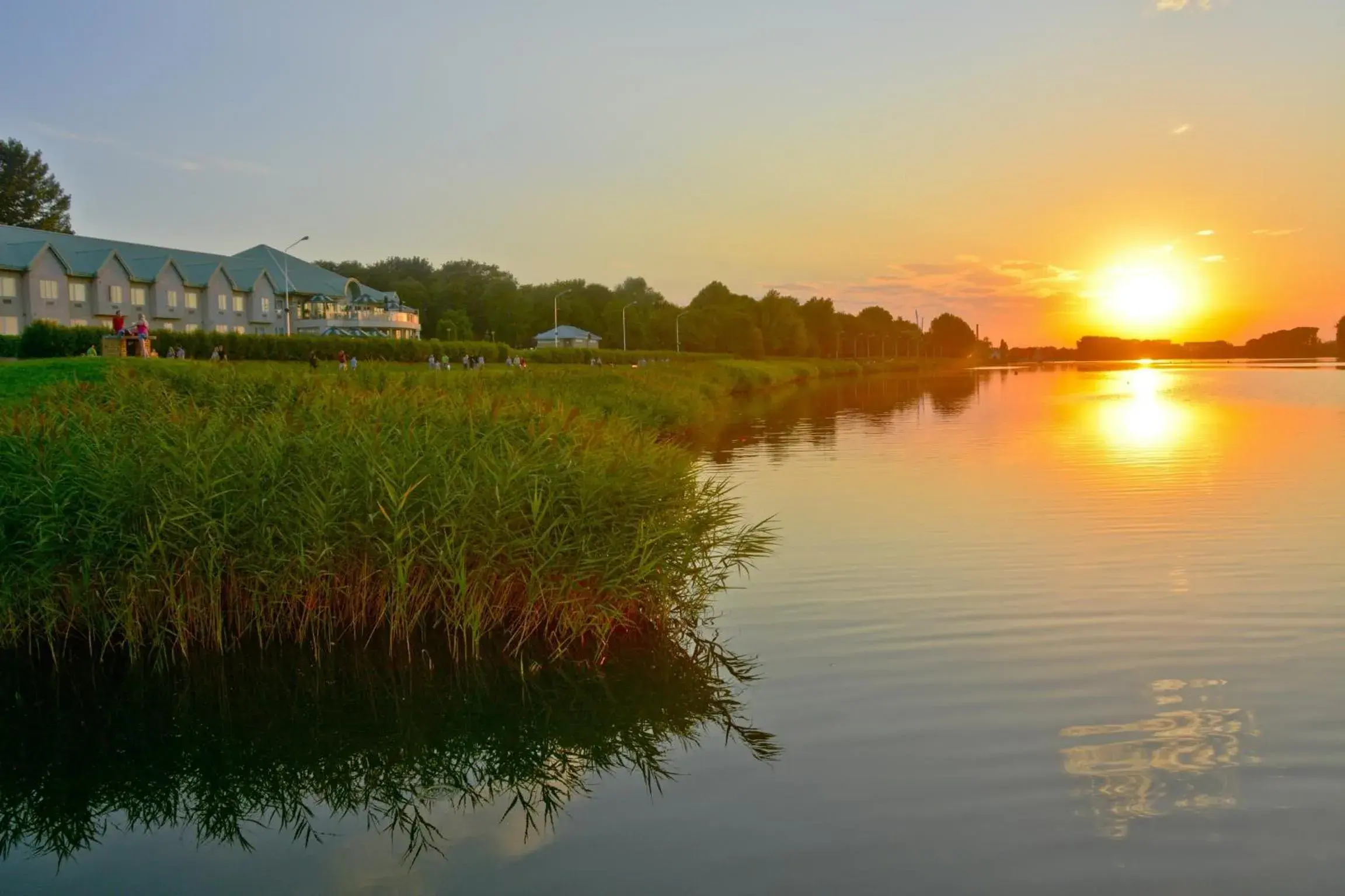 Sunset in Hotel HP Park