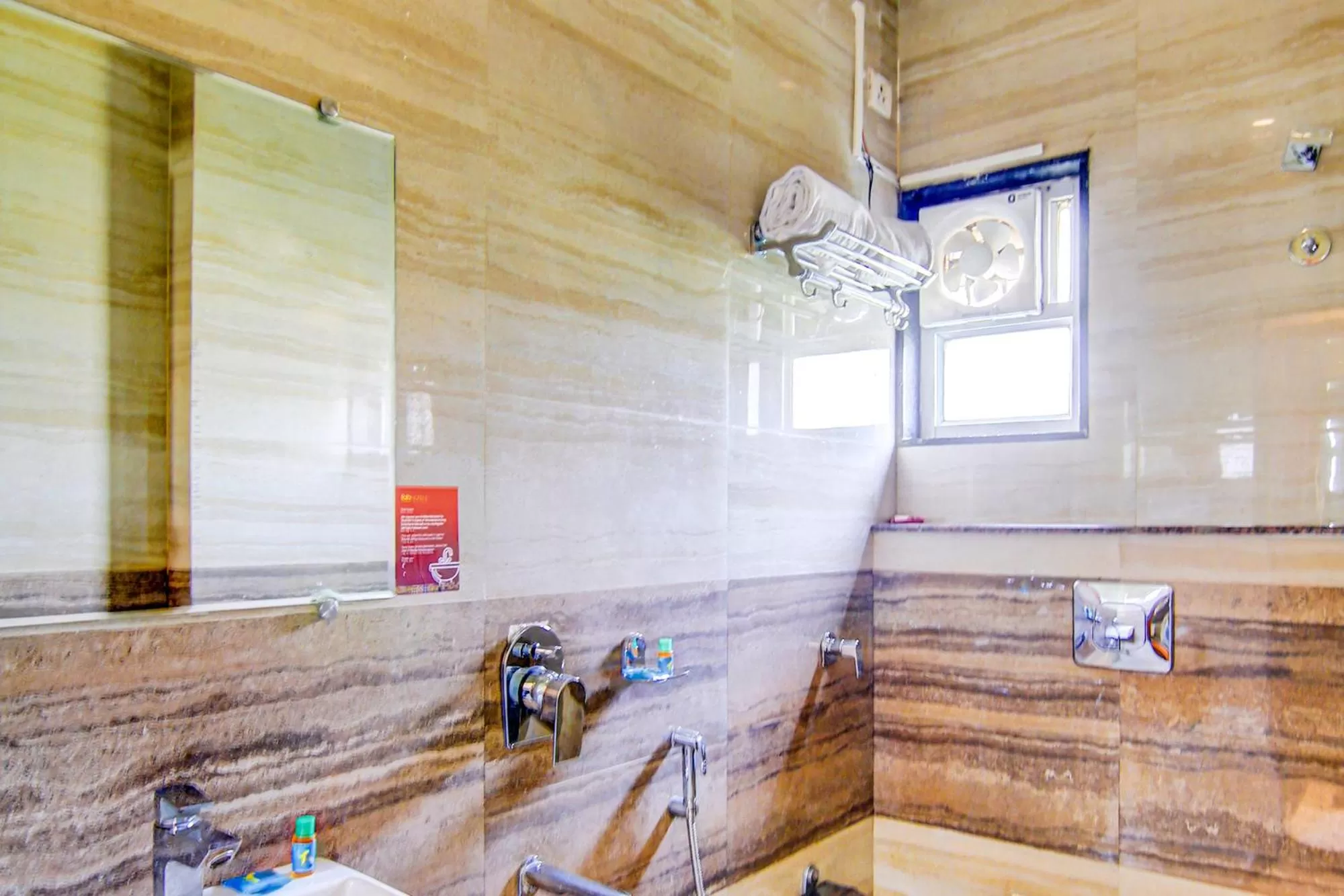 Bathroom in FabHotel The Khushi Regent