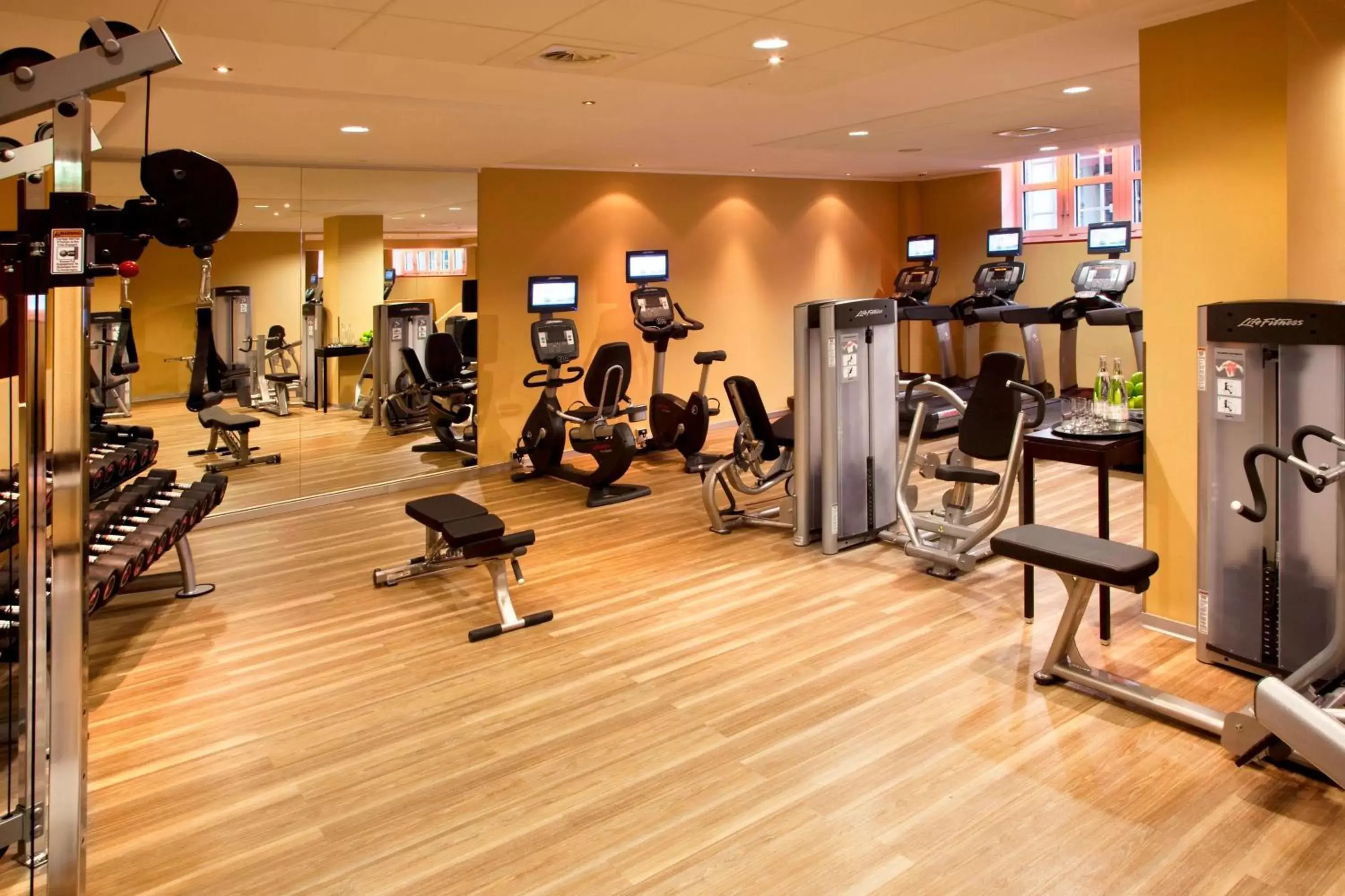 Fitness centre/facilities, Fitness Center/Facilities in Cologne Marriott Hotel