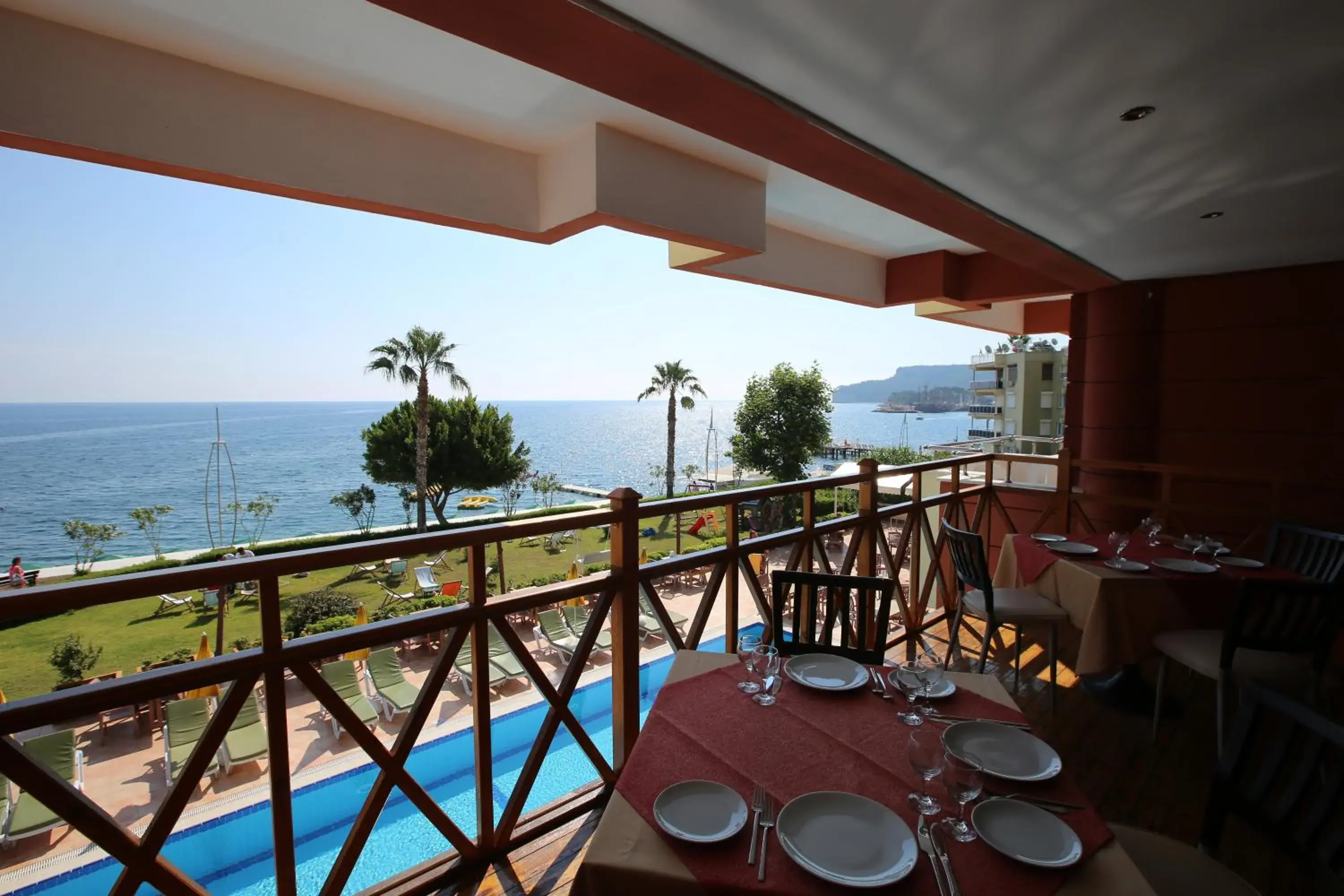 Food, Balcony/Terrace in Valeri Beach Hotel