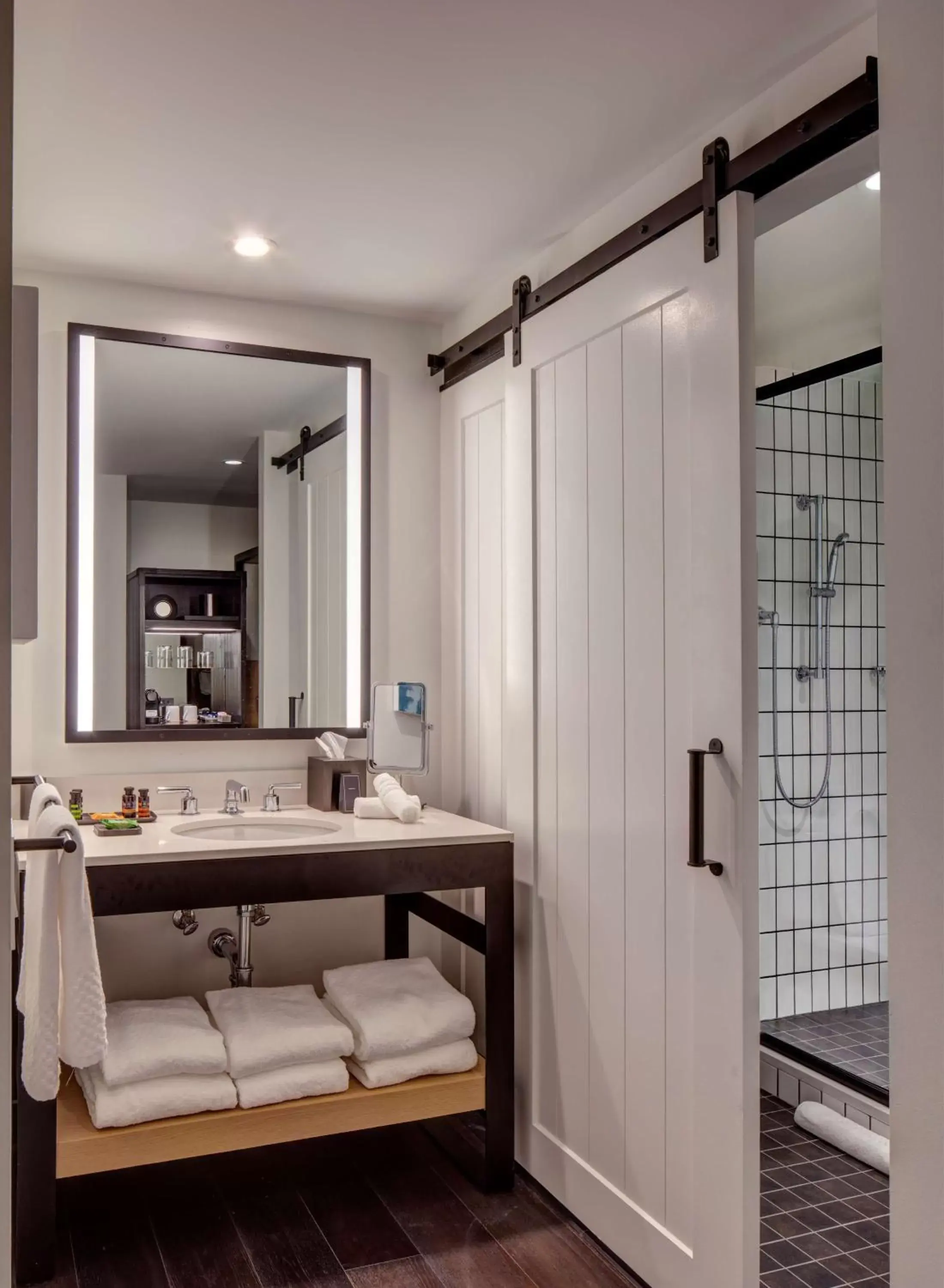 Bathroom in Canopy By Hilton Baltimore Harbor Point - Newly Built