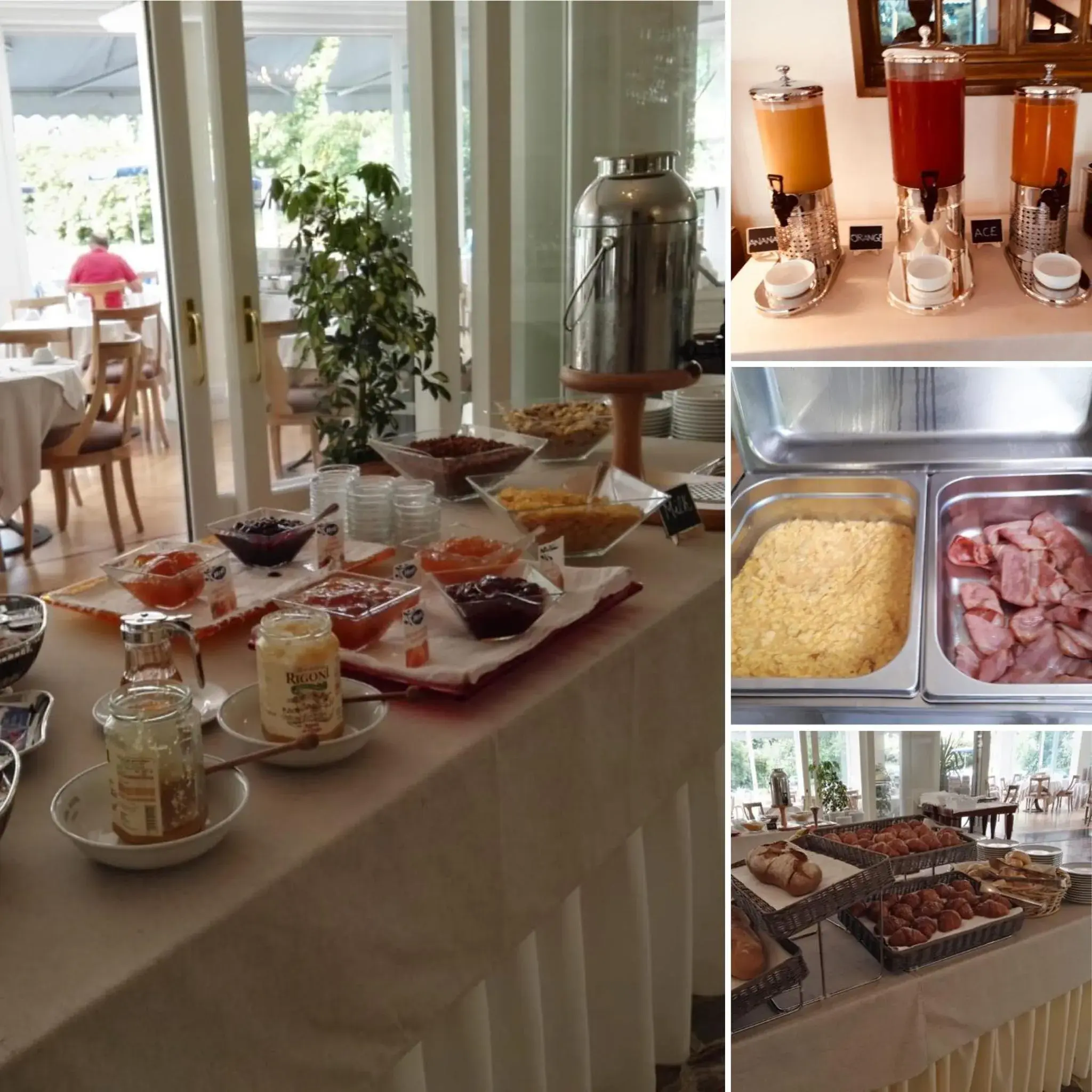 Buffet breakfast, Food in Hotel Royal