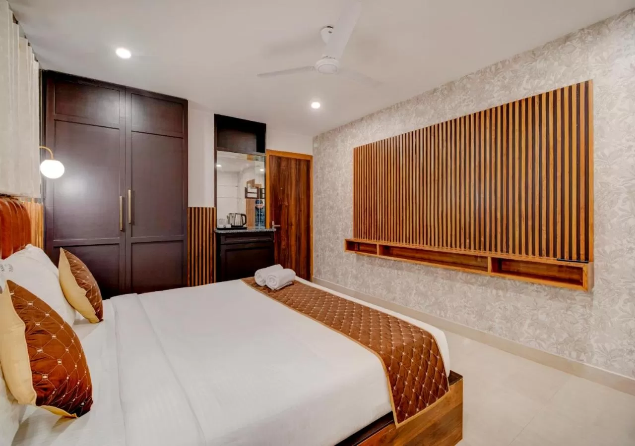 Photo of the whole room, Bed in Hotel Sai Rain Tree