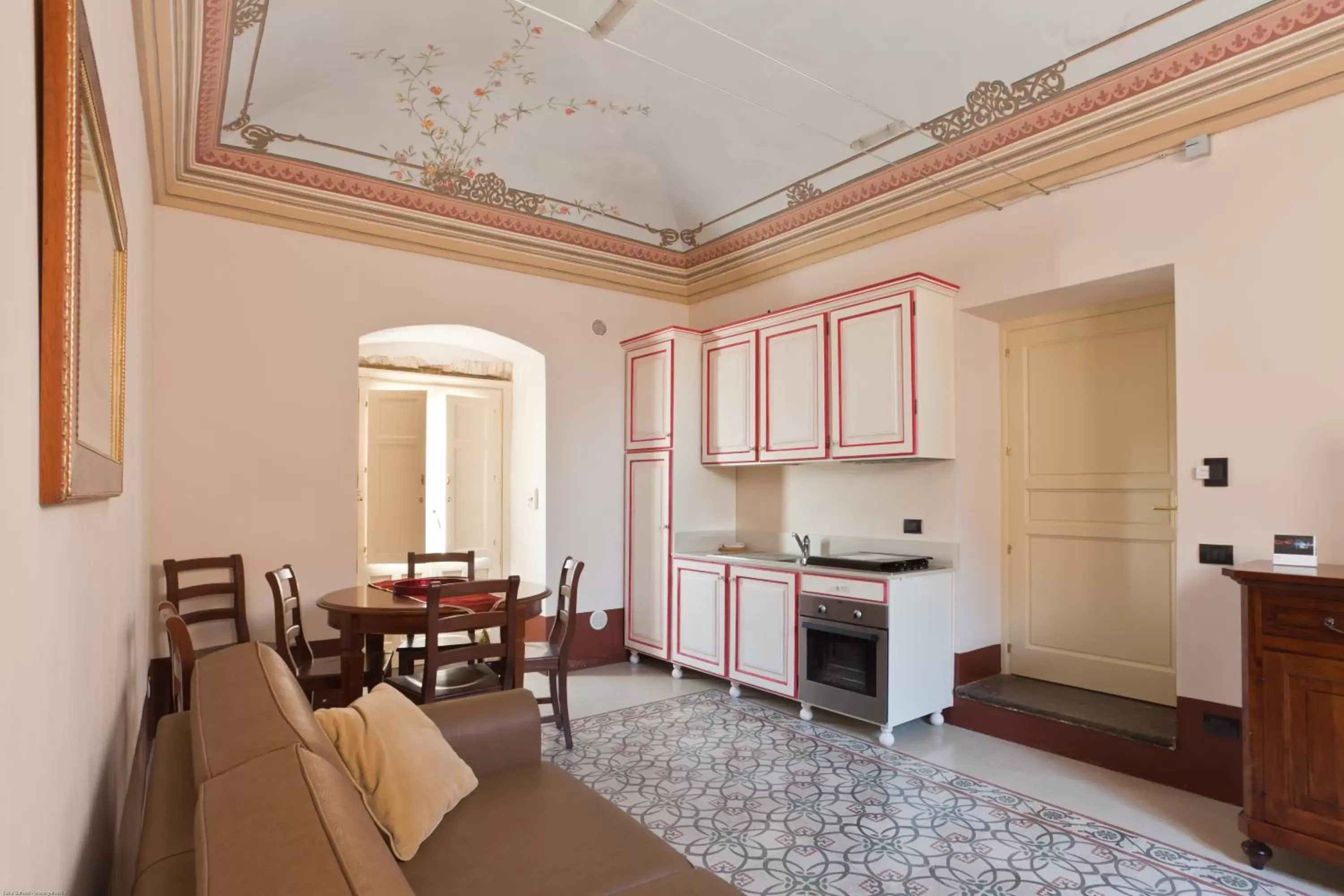 Kitchen or kitchenette, Seating Area in Palazzo Gambuzza