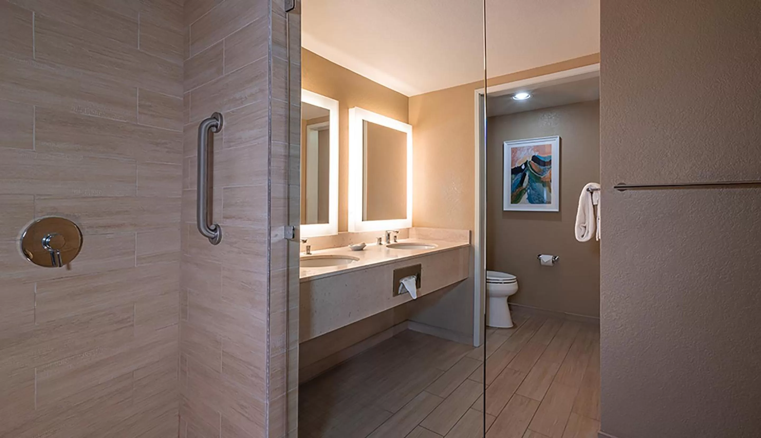 Bathroom in Tropicana Laughlin, A Caesars Destination