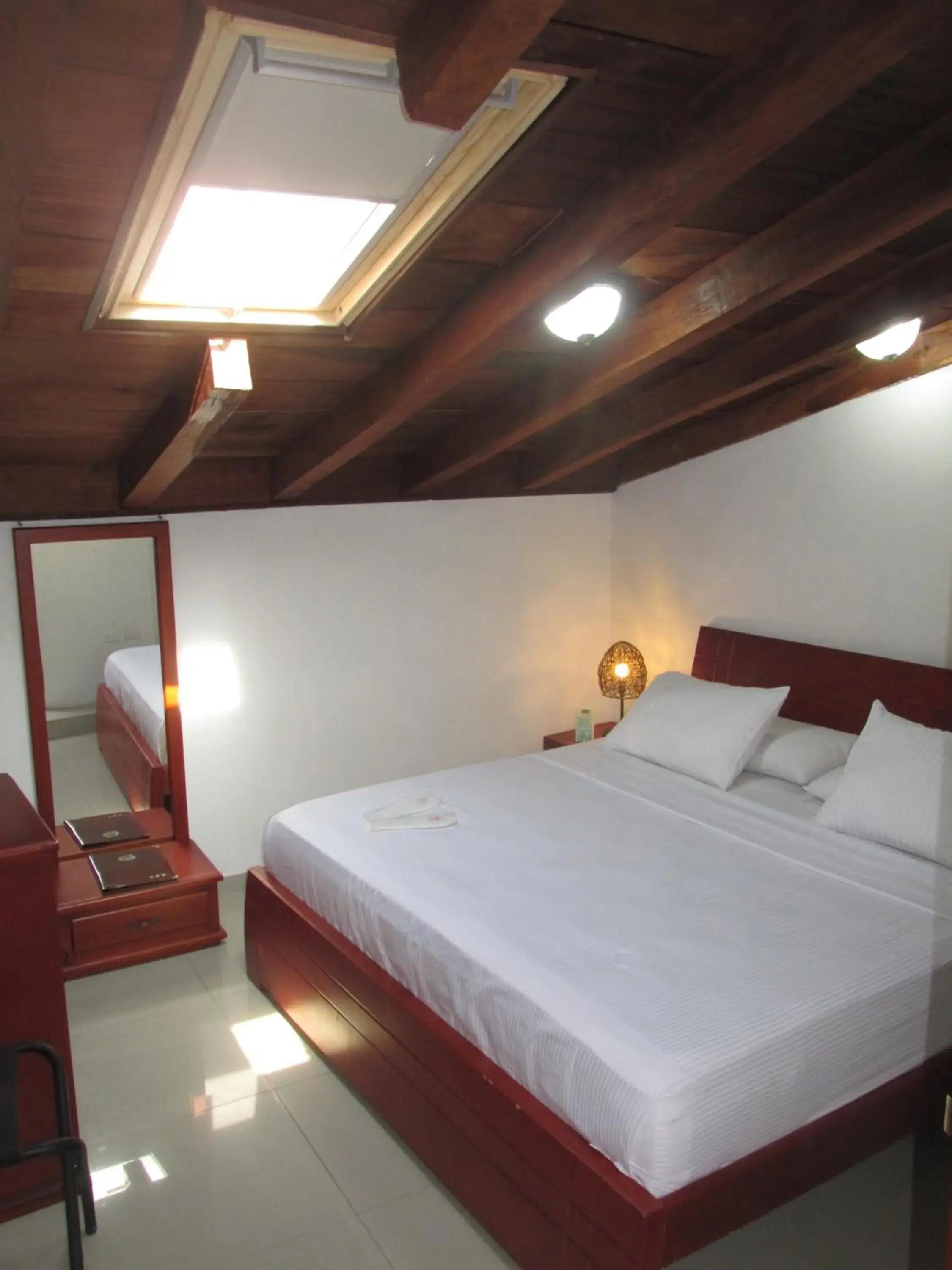 Bed in Casa India Catalina