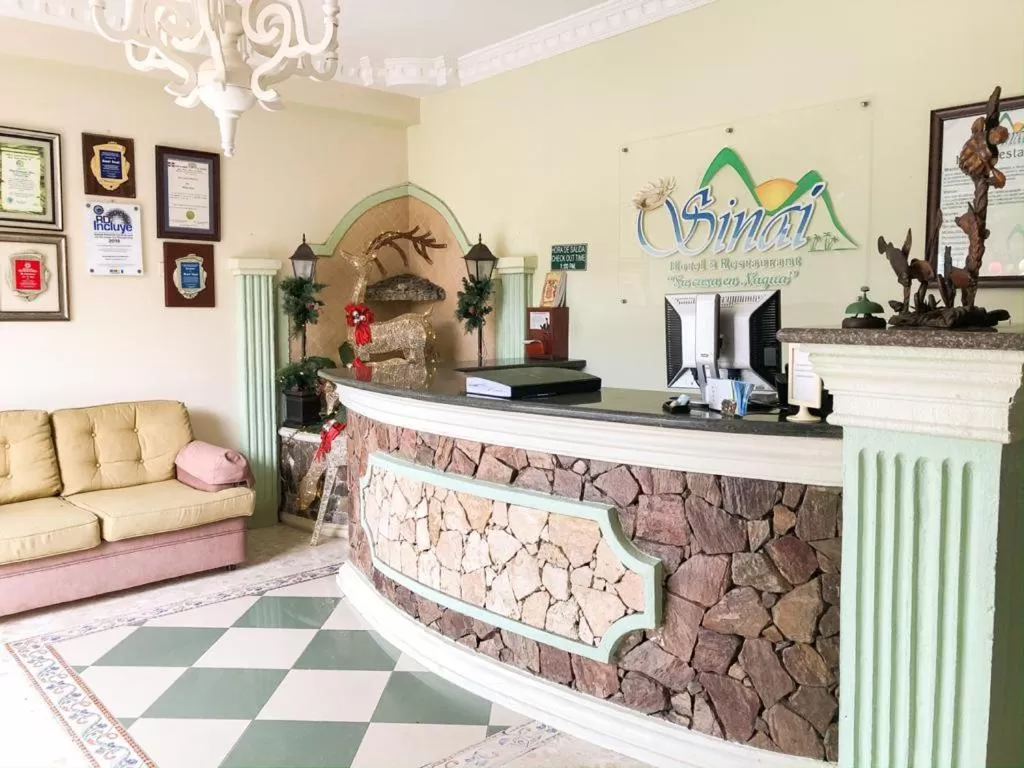 Lobby or reception in Hotel Sinai