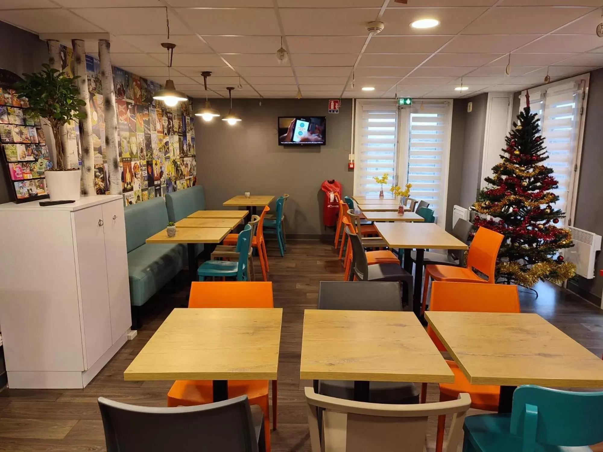 Lounge or bar, Restaurant/Places to Eat in hotelF1 Lyon Bourgoin-Jallieu