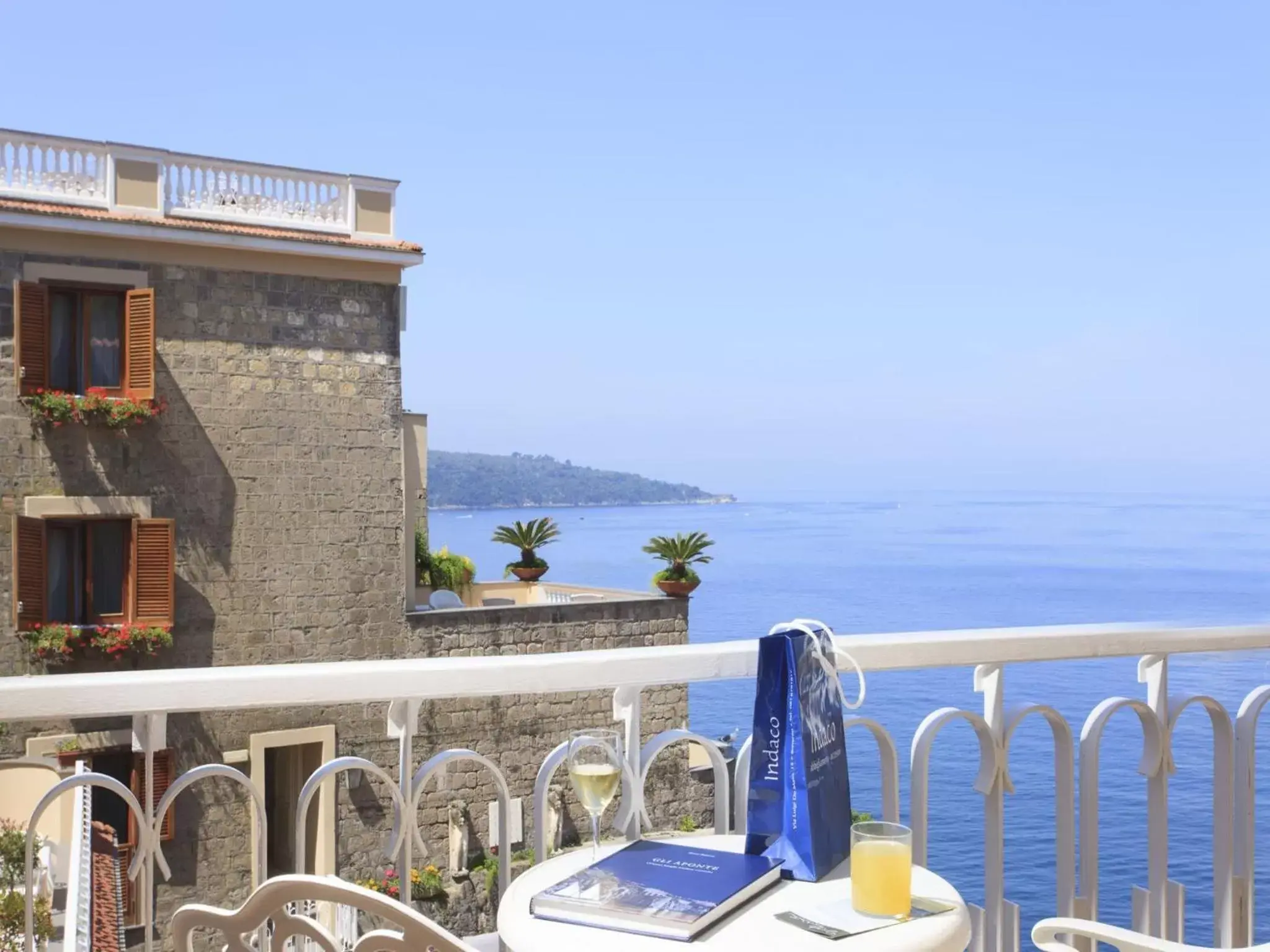 Balcony/Terrace in Hotel Corallo Sorrento