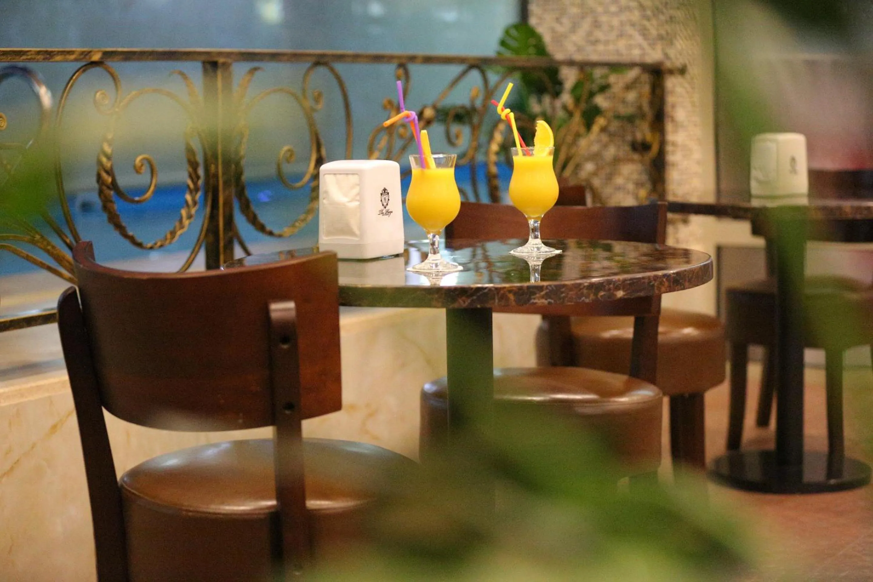 Food and drinks in Plaza Hotel Bishkek